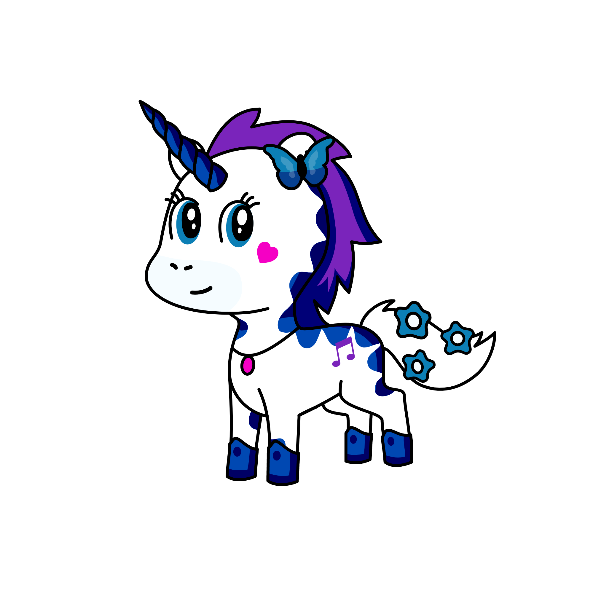 Twilight, the unicorn