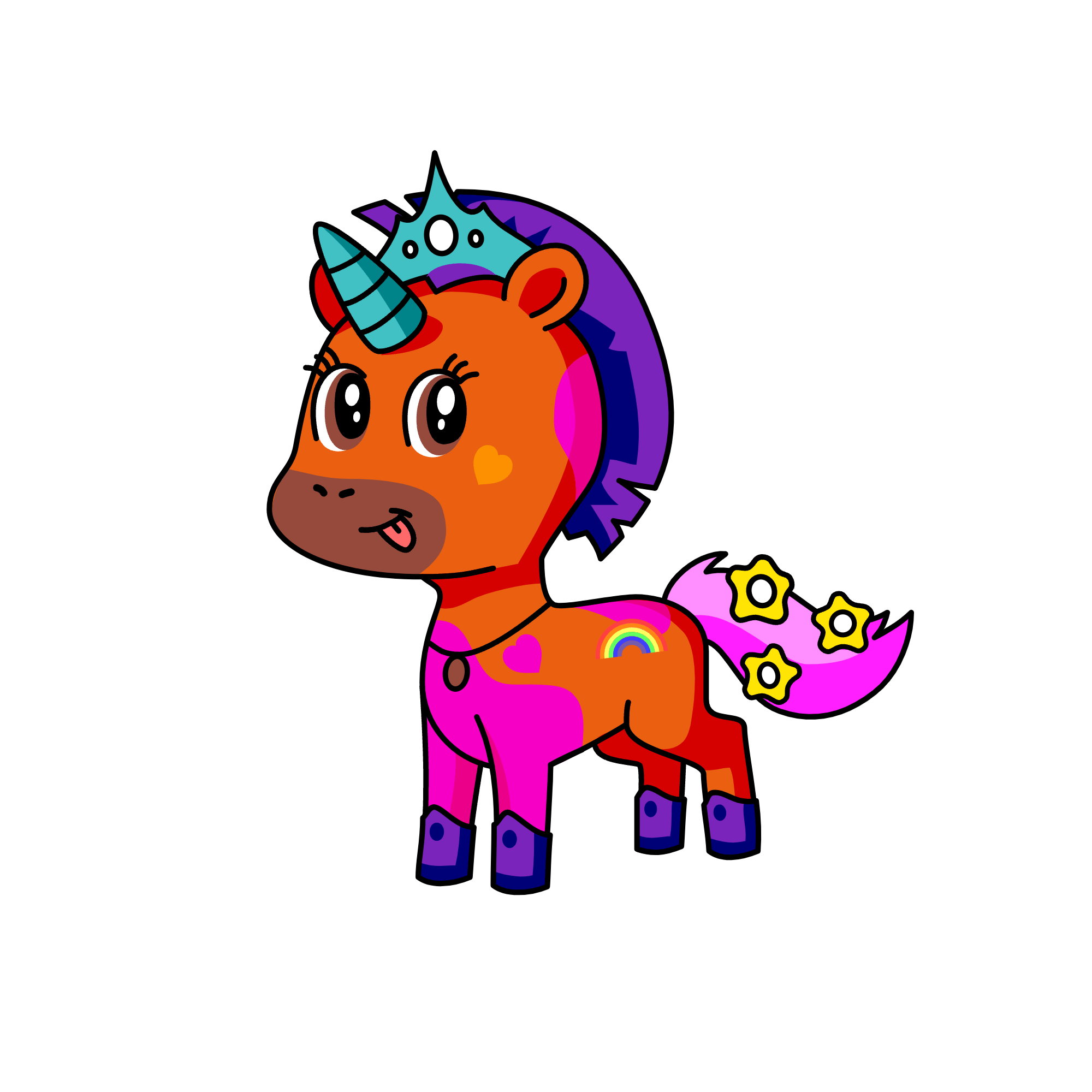 Daphne, the unicorn