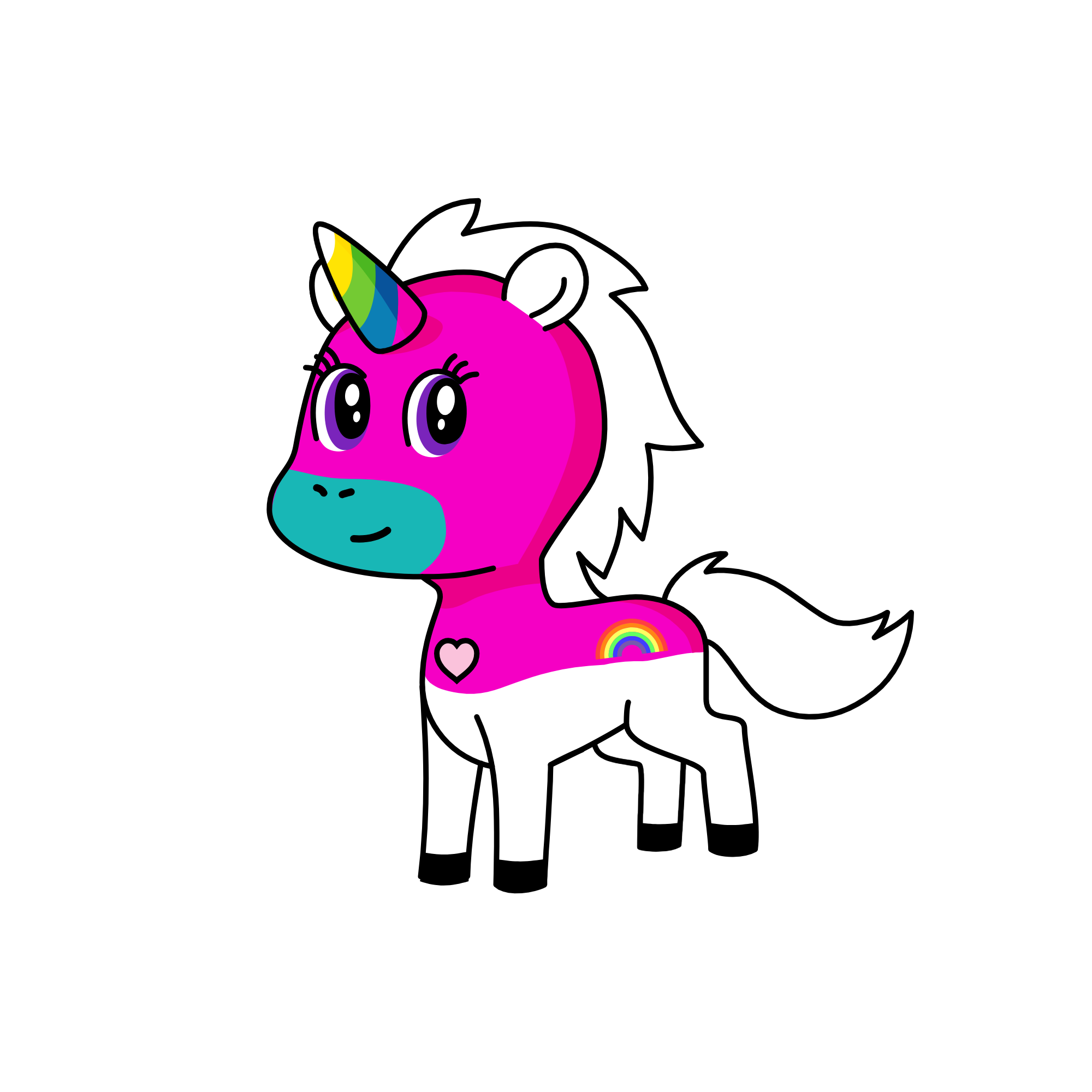 rainy , the unicorn