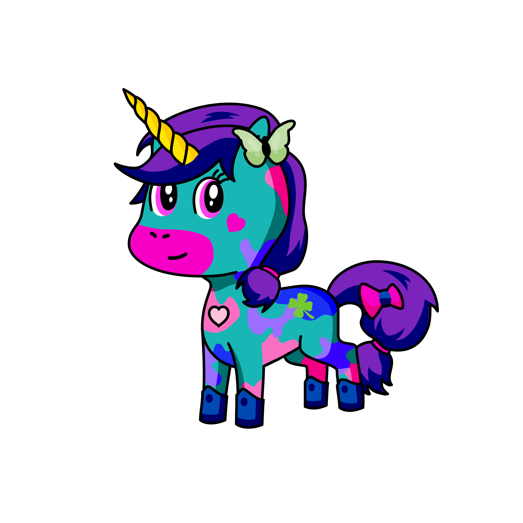 MAYA, the unicorn