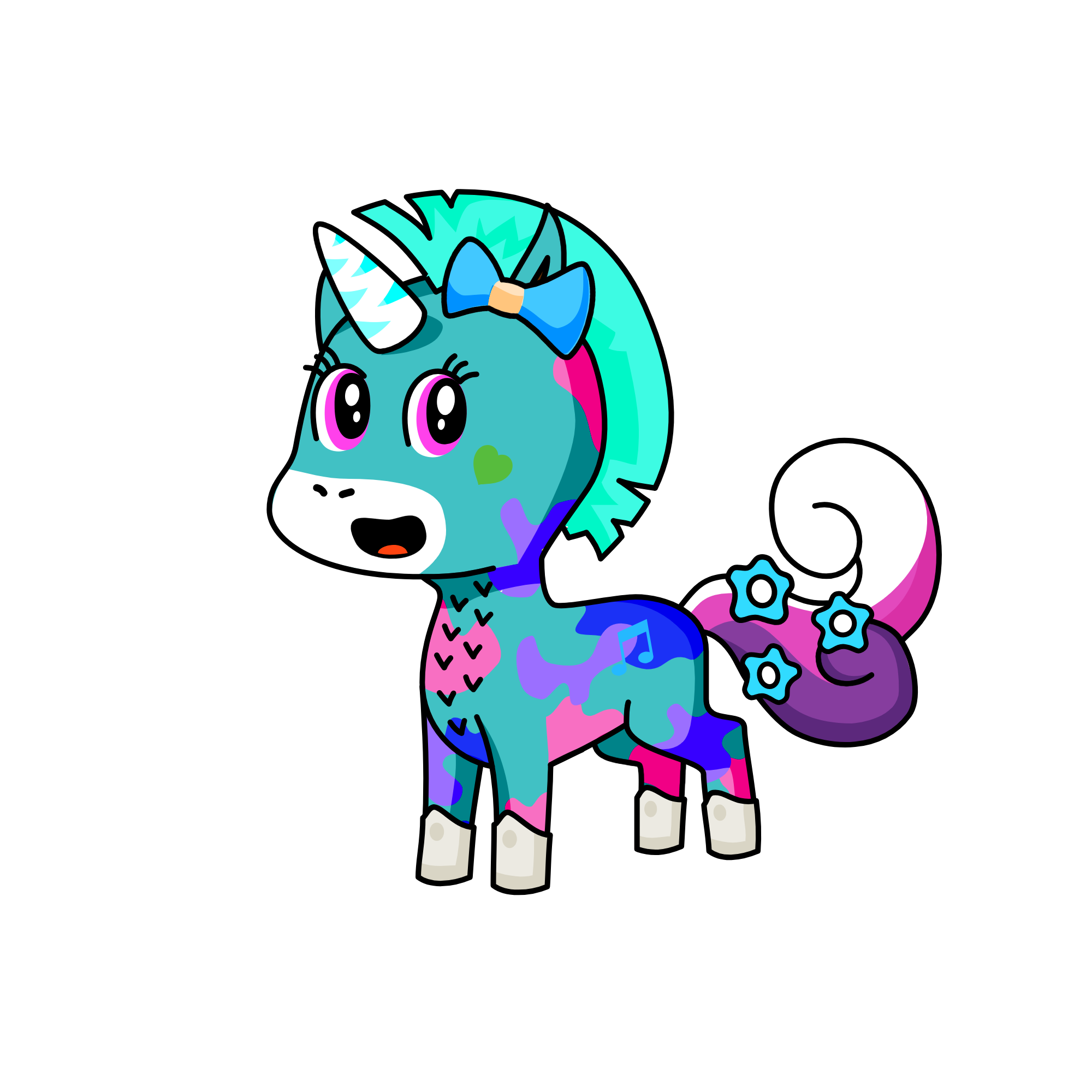 yummy yummy, the unicorn
