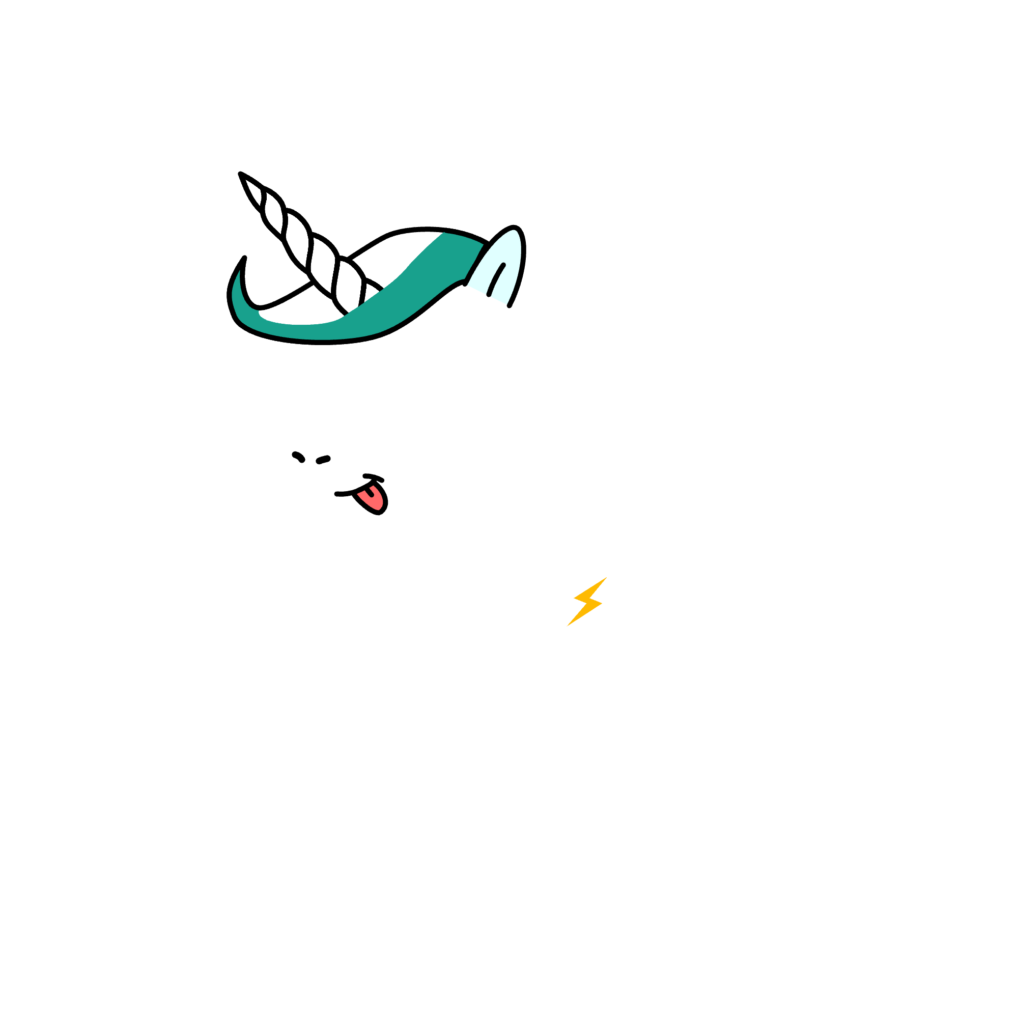 poop, the unicorn