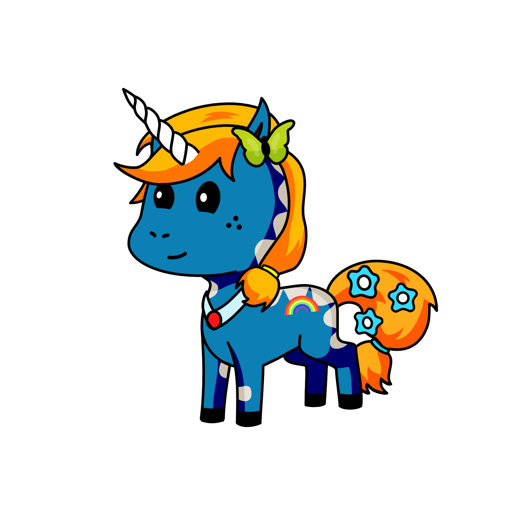 Alice, the unicorn