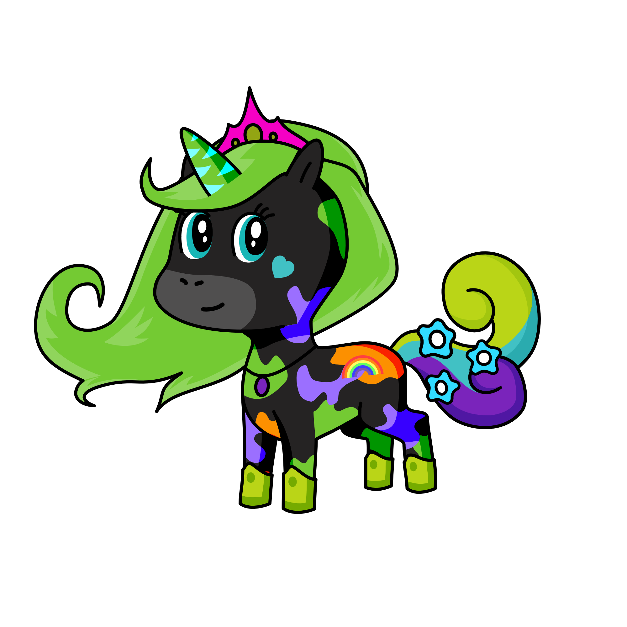 PATRICIA, the unicorn