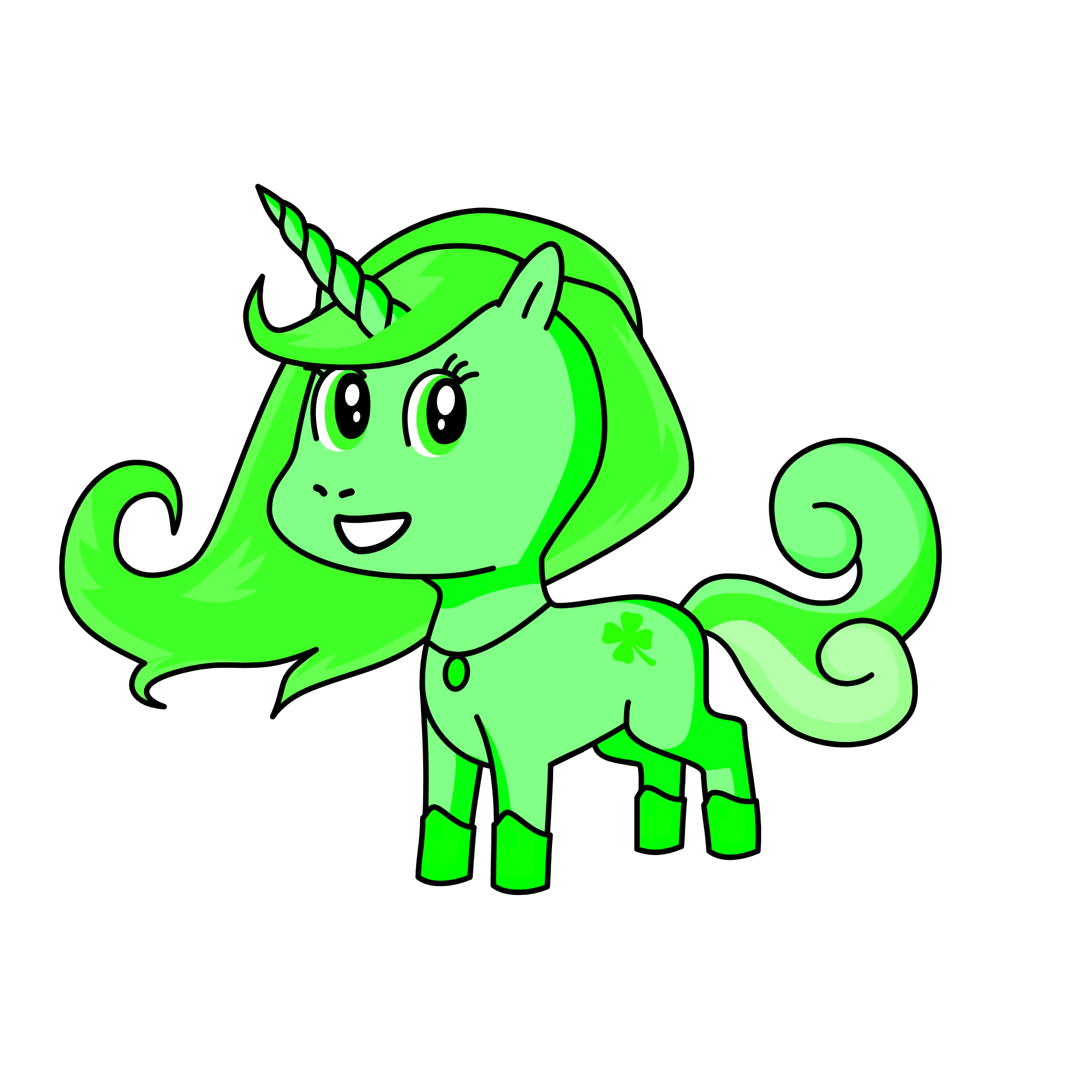 princess flower , the unicorn