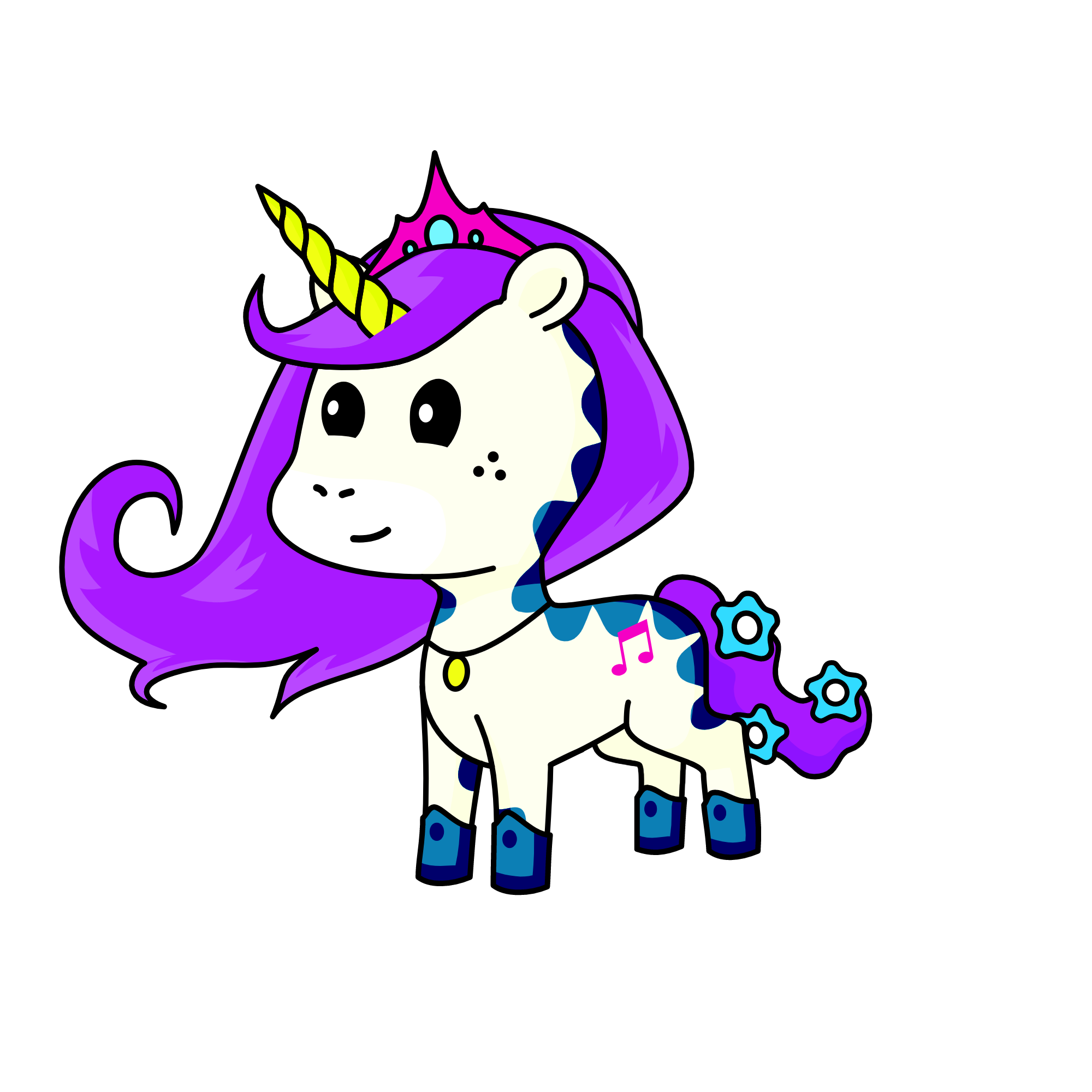 Angel, the unicorn