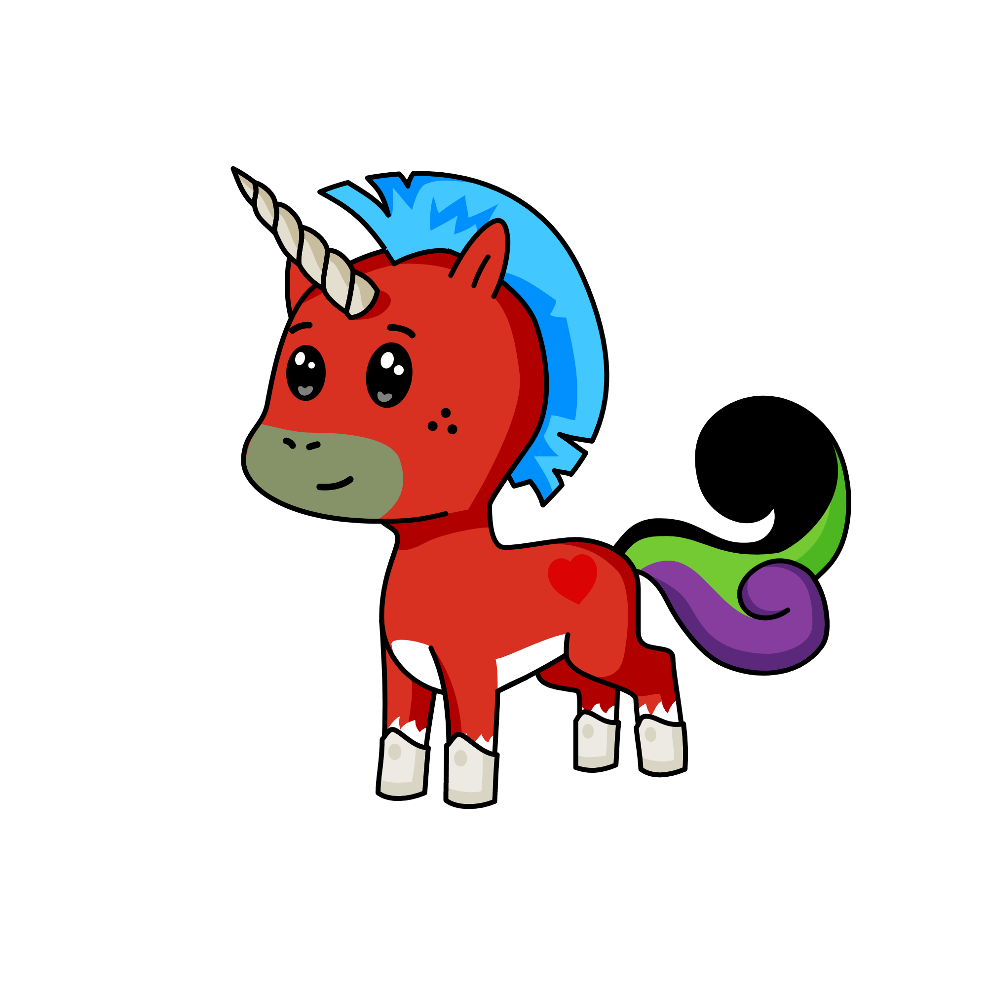 Martin, the unicorn