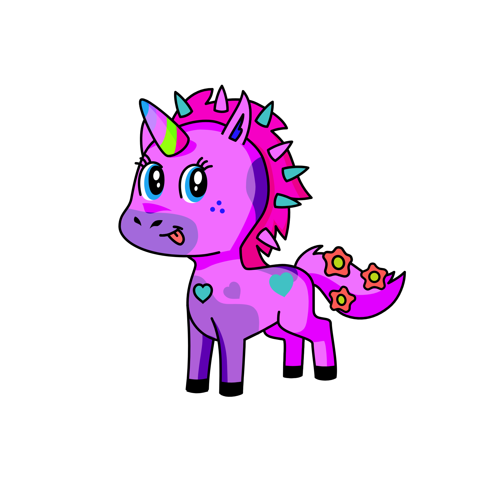 sweetcorn, the unicorn