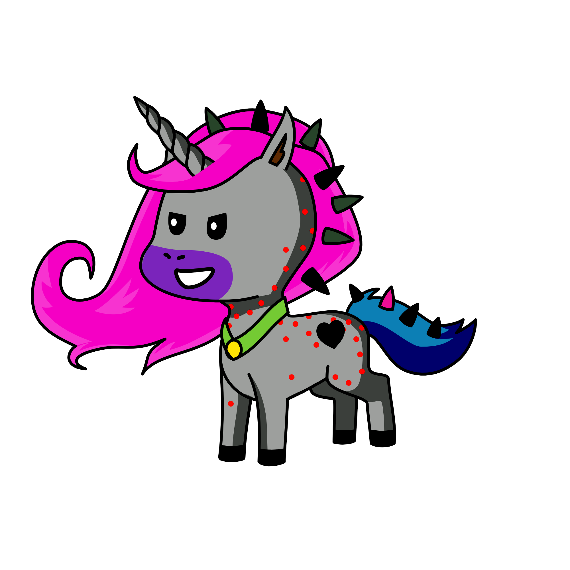 Reeistoun, the unicorn