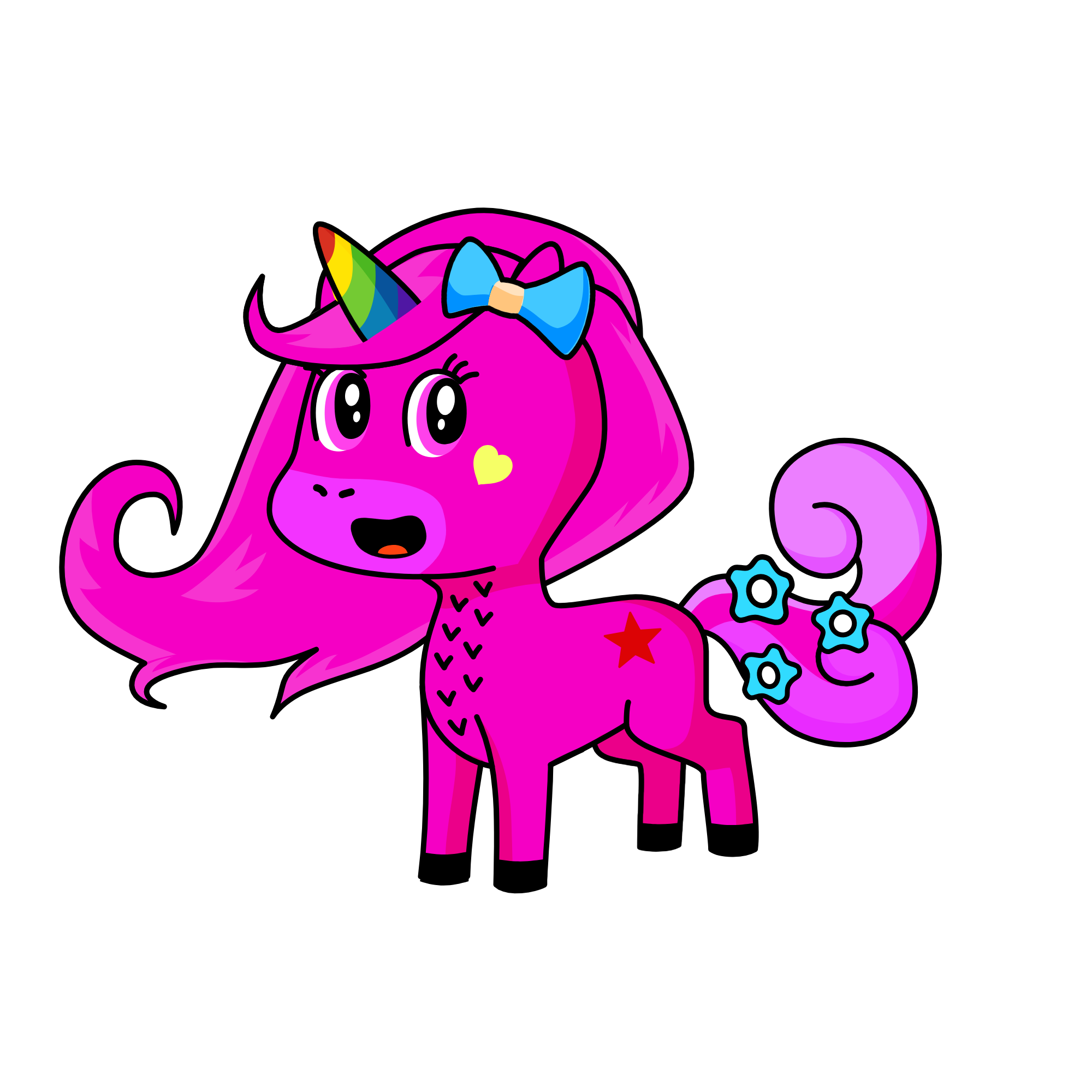 Mano, the unicorn
