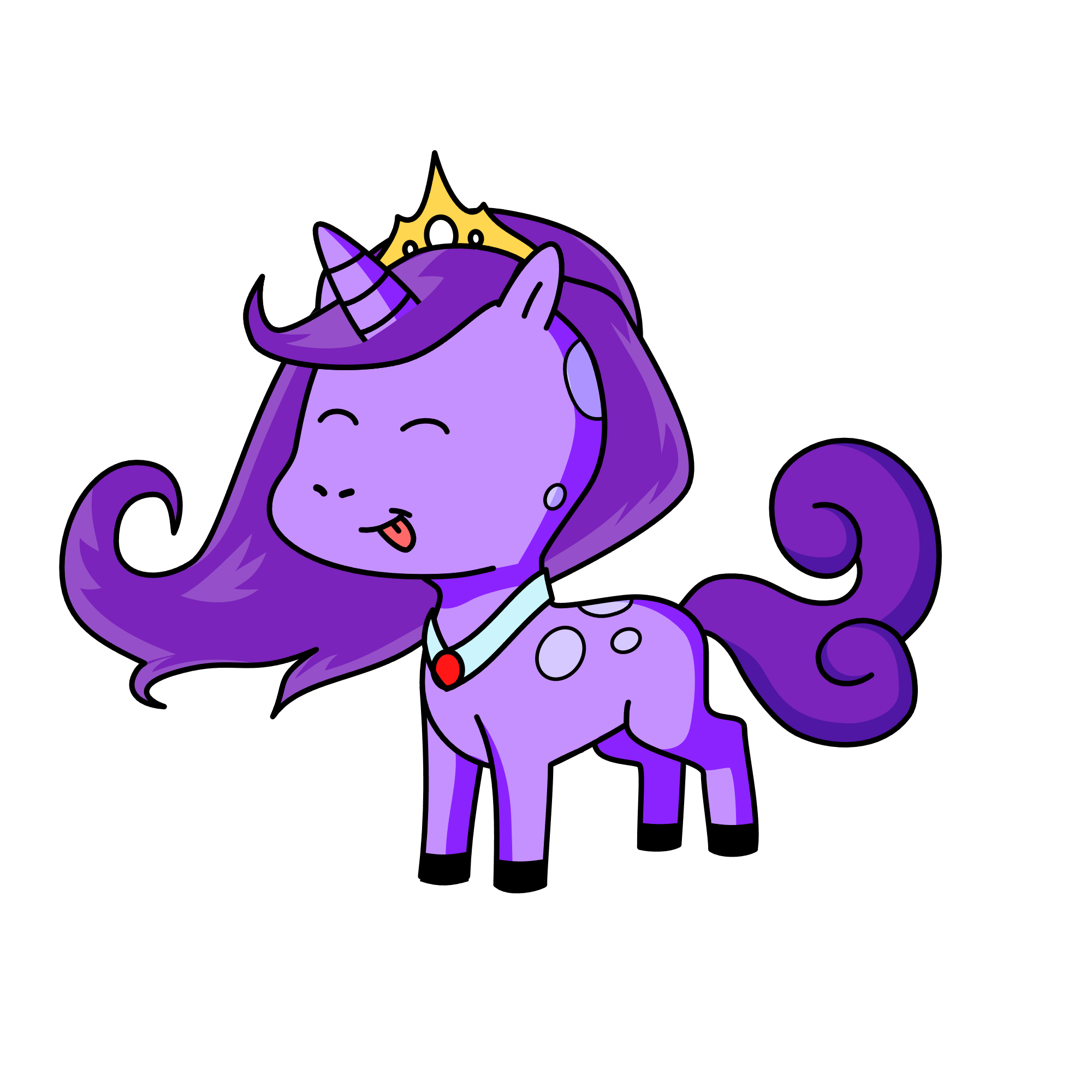 Princess Jalymooso, the unicorn