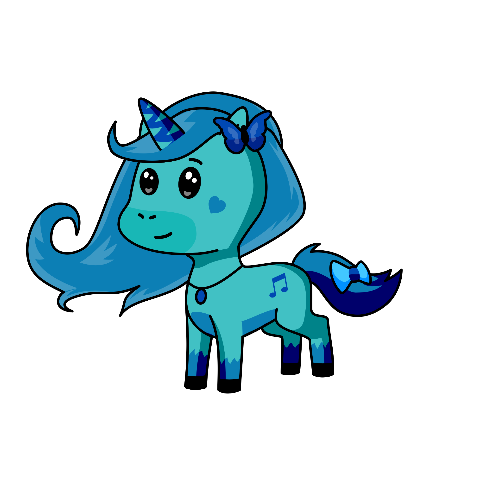 Melody , the unicorn