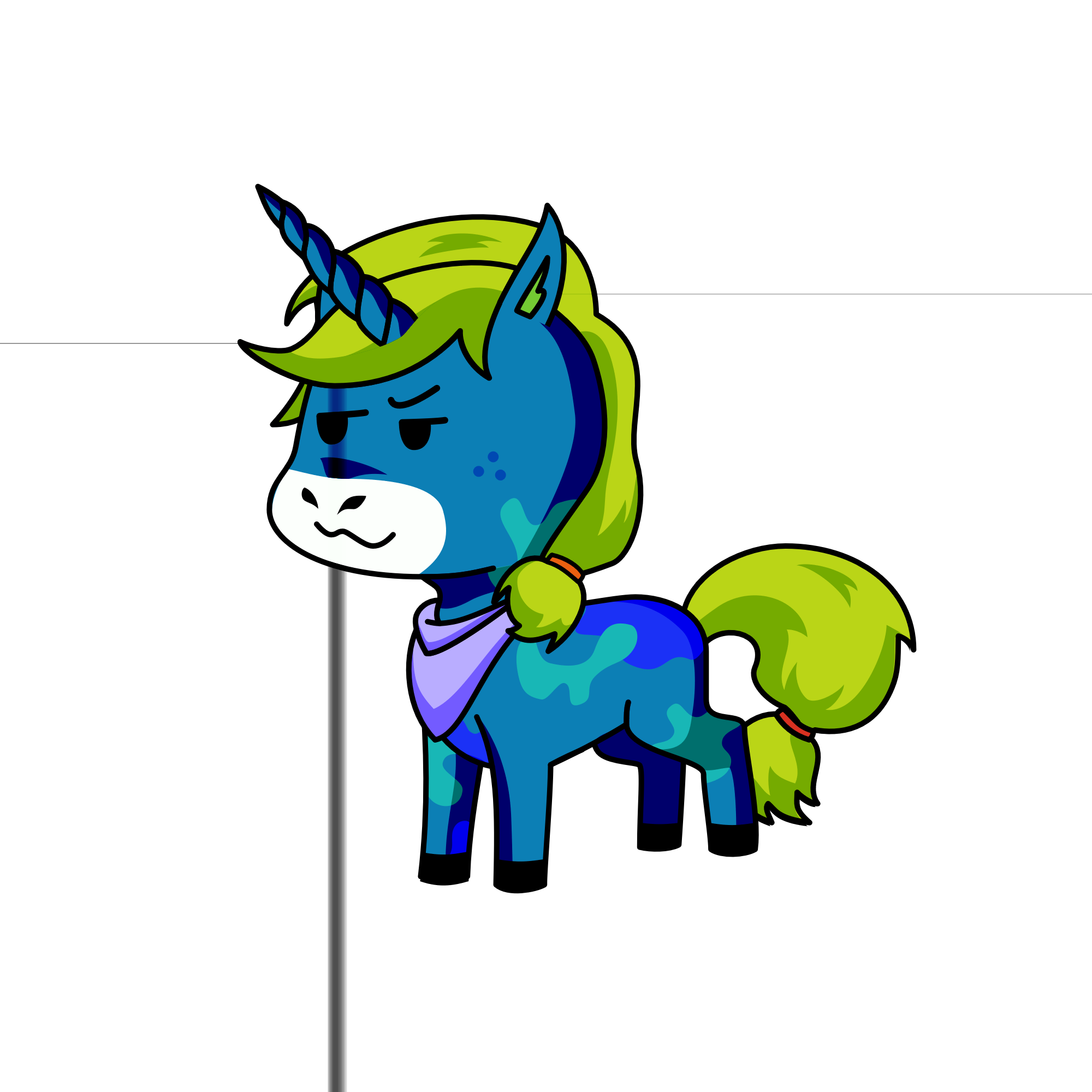 Azure, the unicorn