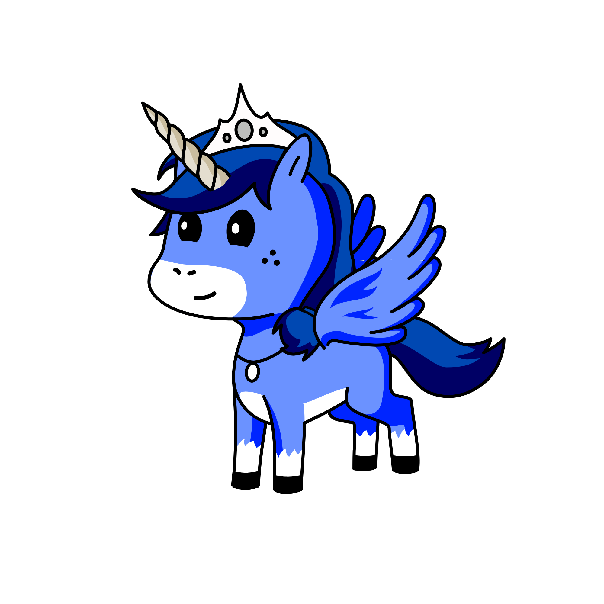 moon, the unicorn