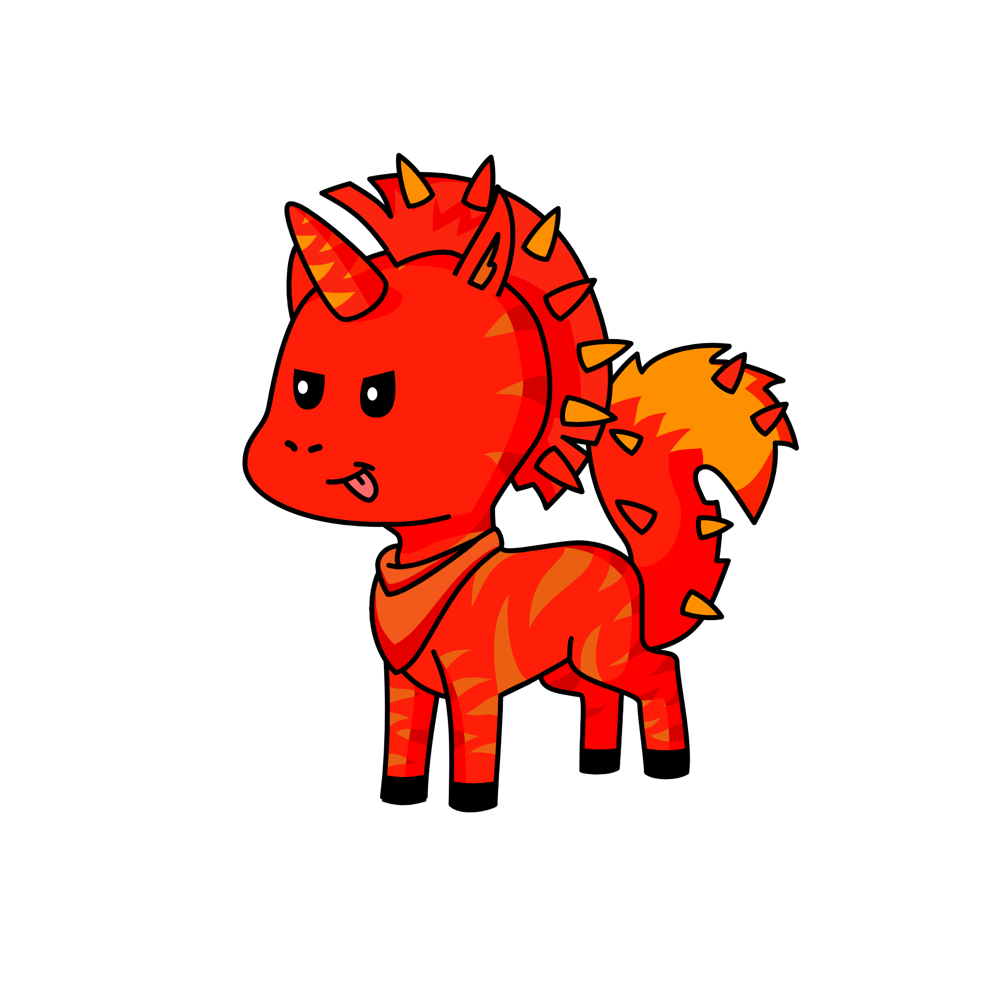 flamer, the unicorn