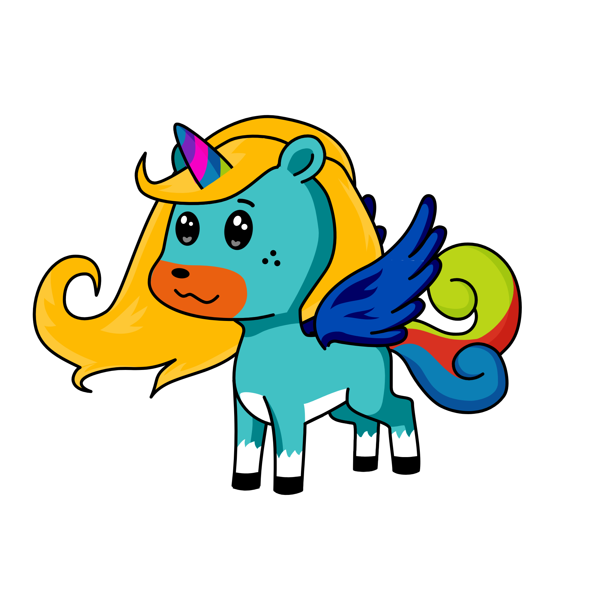 The most boring little darling in the world, the unicorn