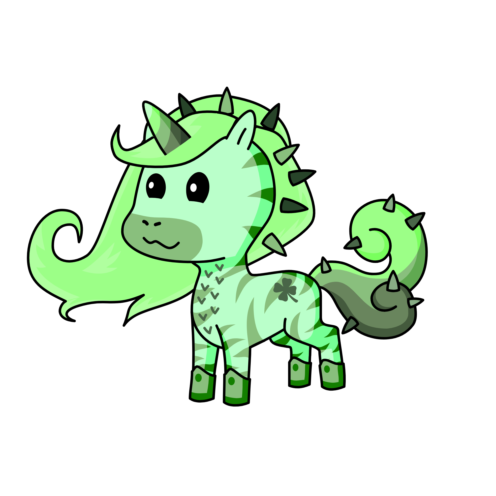  mint chocolate chip, the unicorn