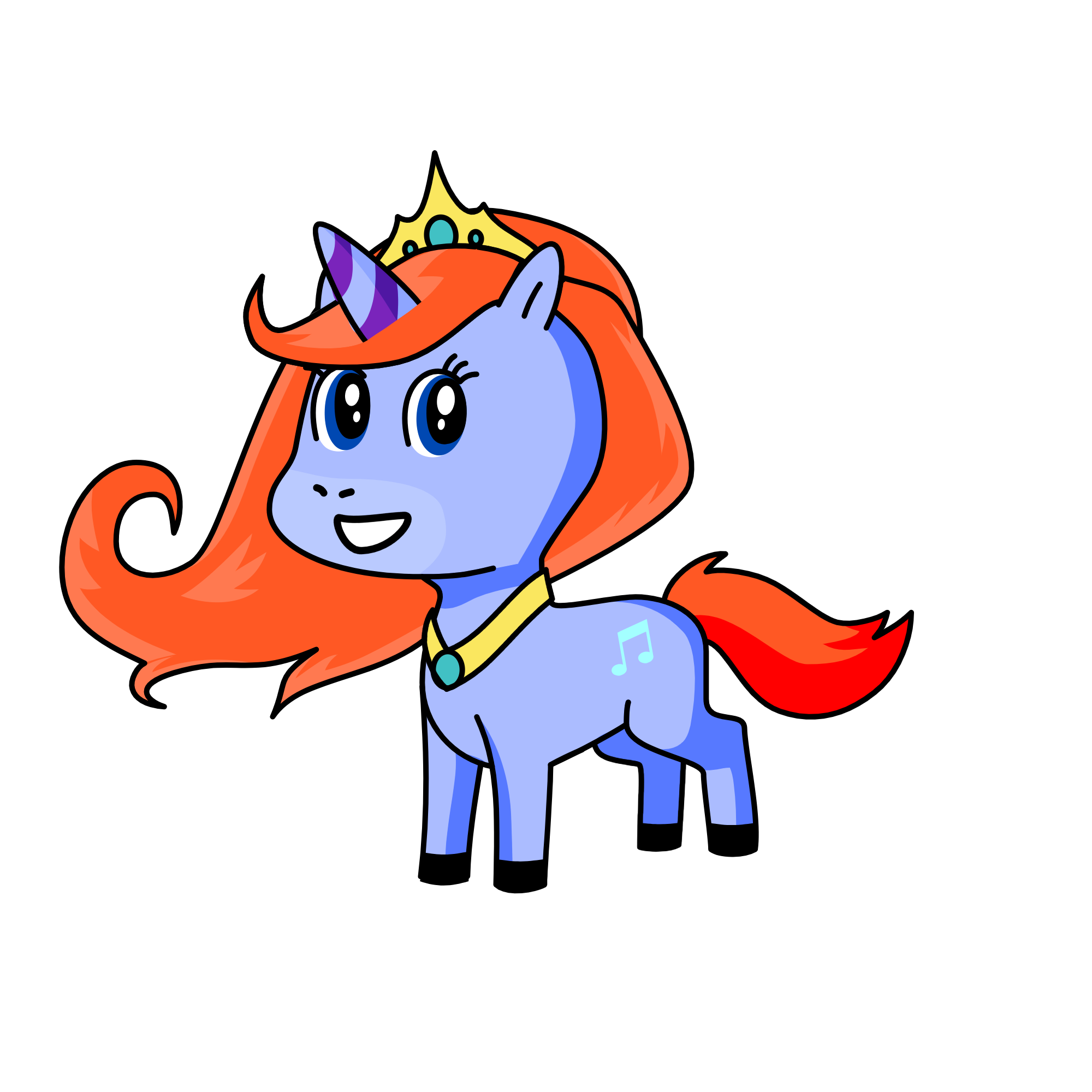Princess LoveDove, the unicorn