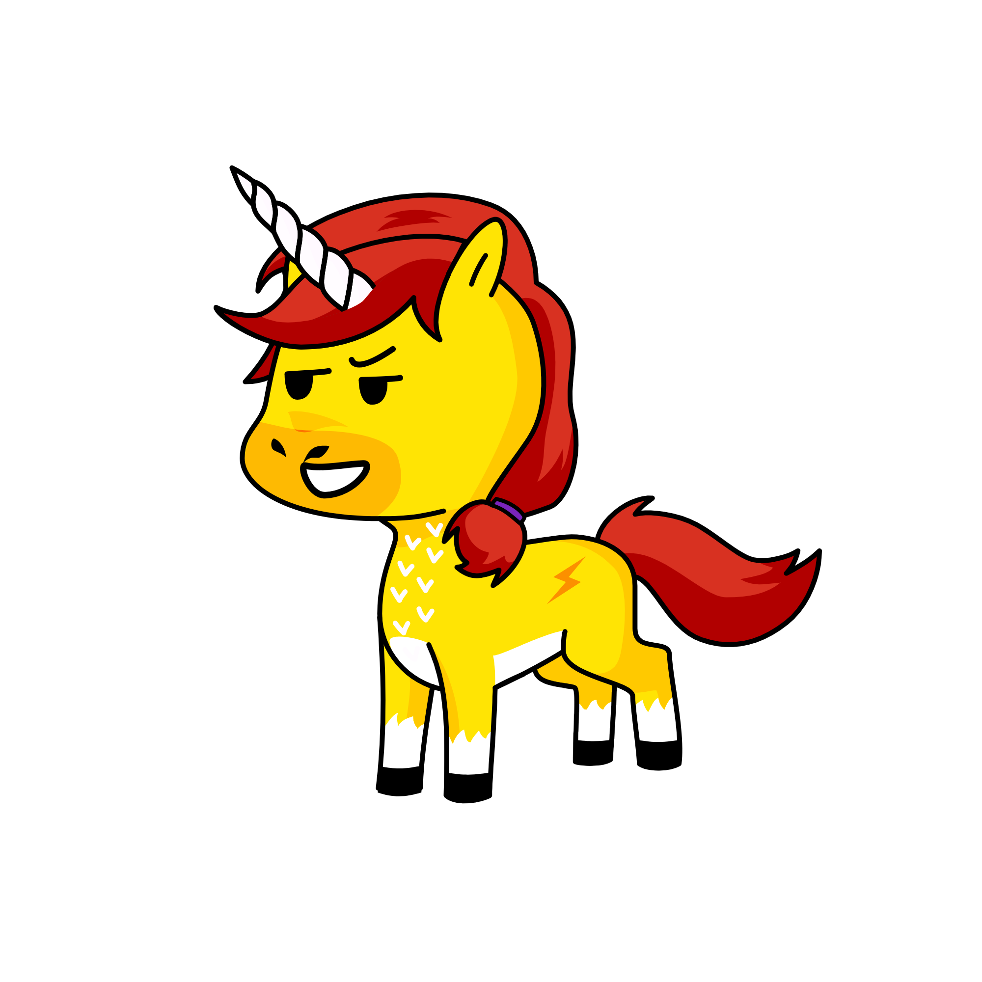 a, the unicorn