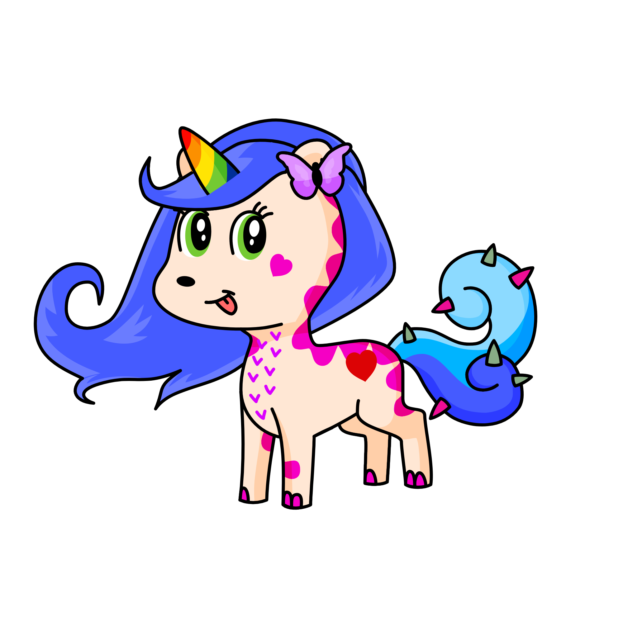 Charlotte, the unicorn