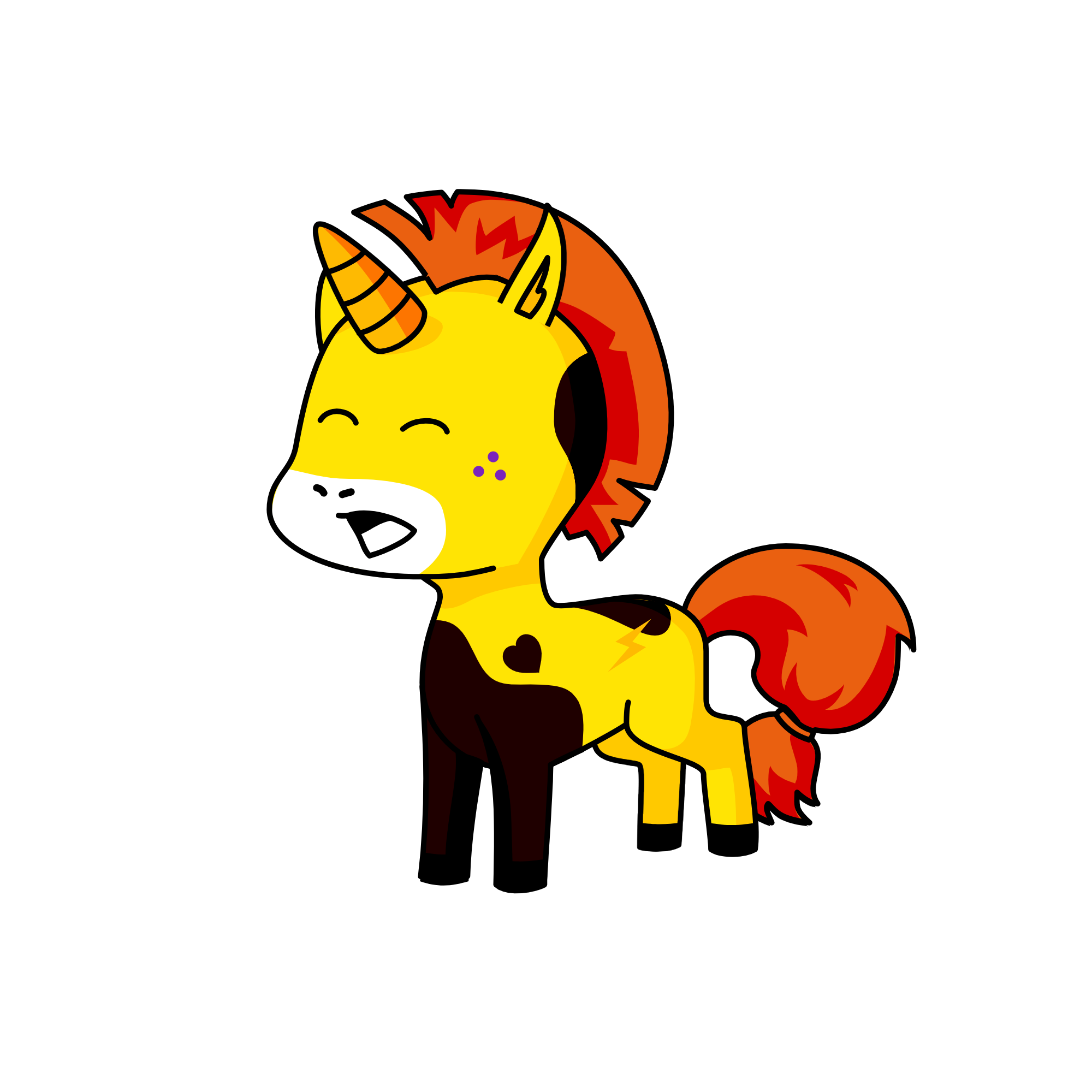 Light, the unicorn