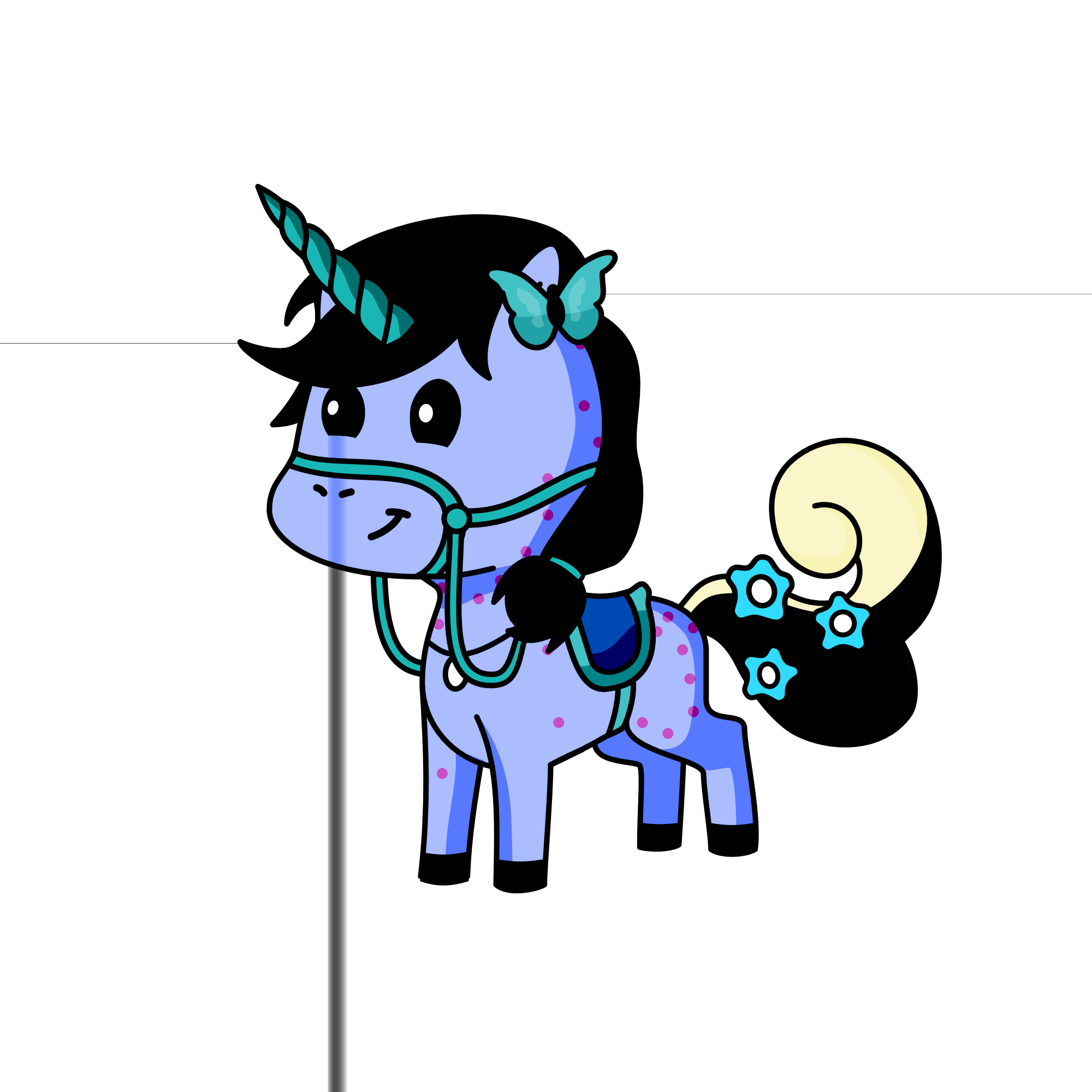 Jasmina, the unicorn