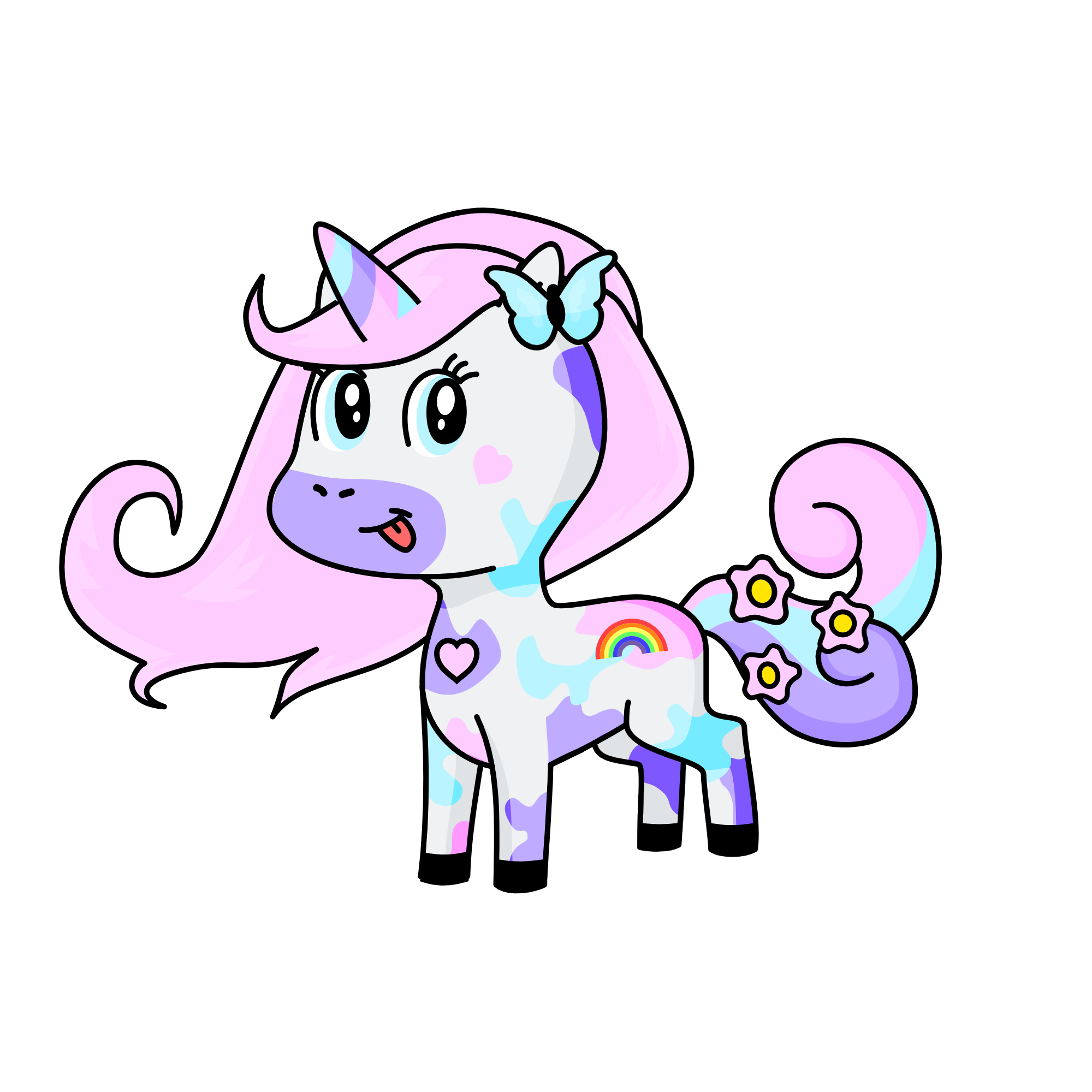 Cotton Candy, the unicorn