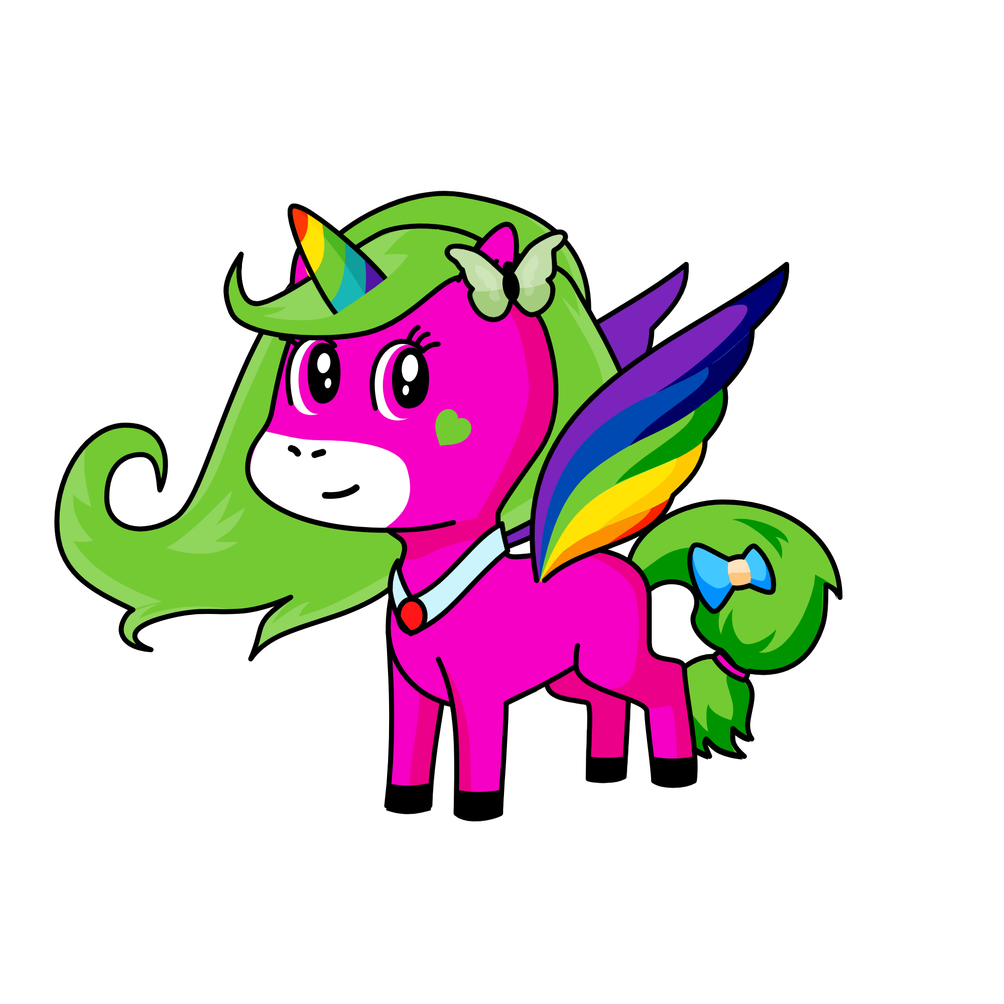 Helena, the unicorn