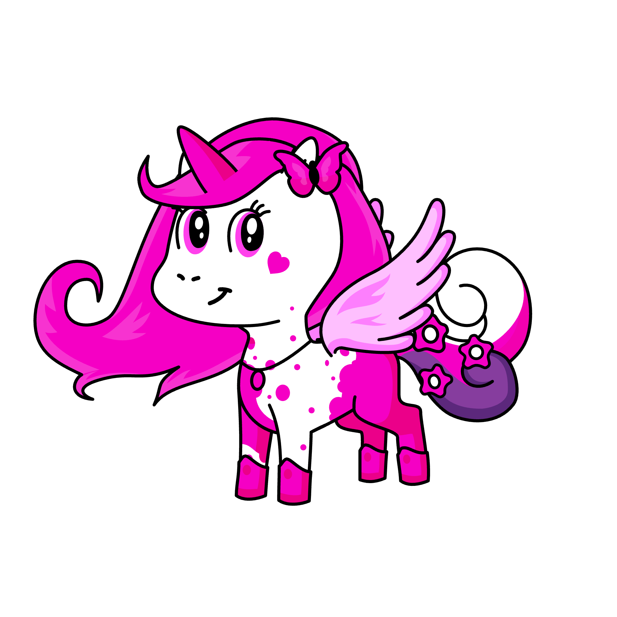 Pinky pie, the unicorn