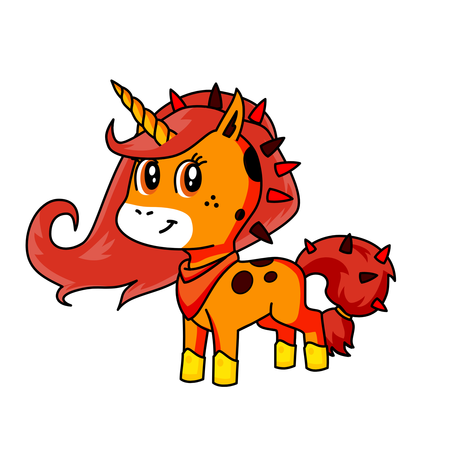 Blaze, the unicorn