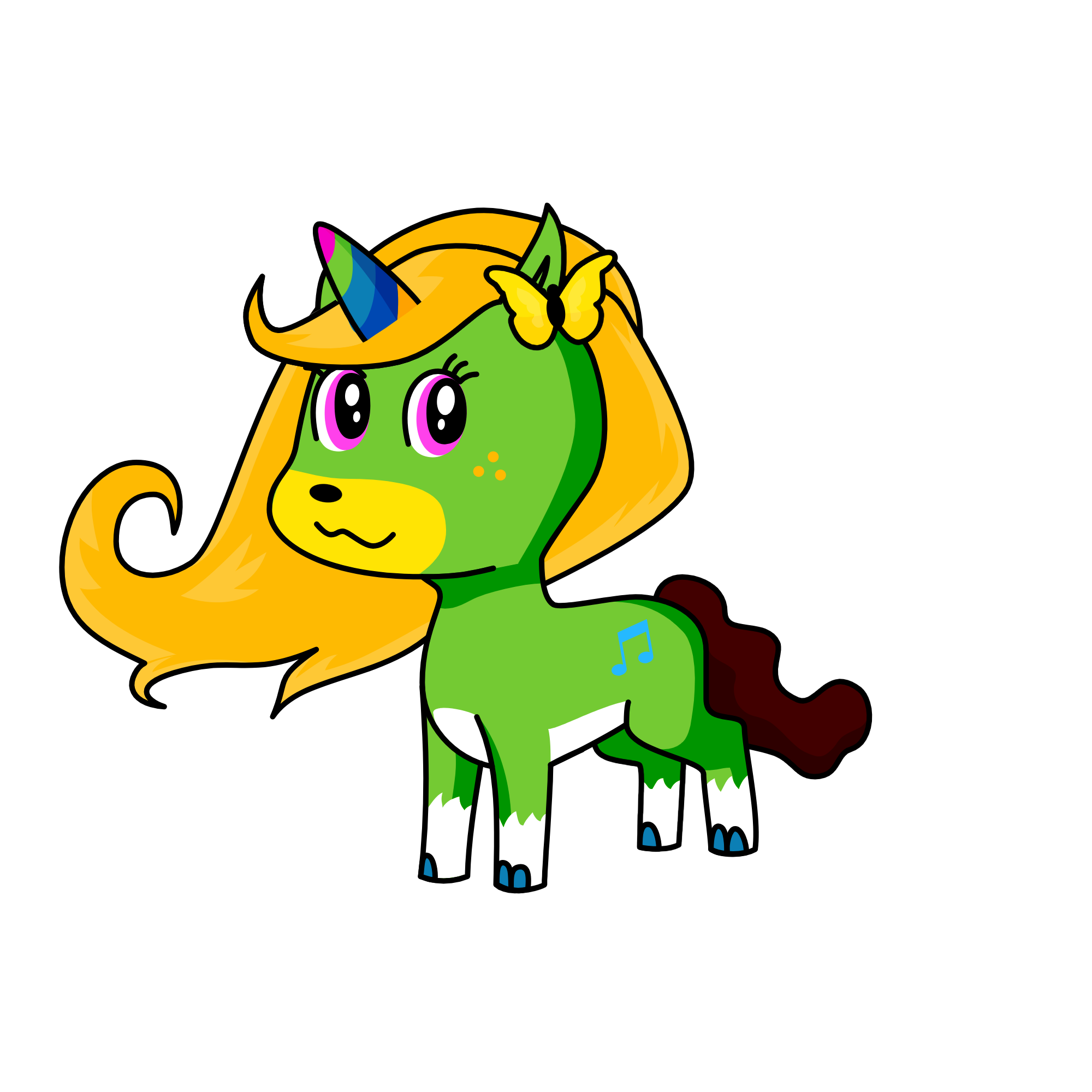 y, the unicorn