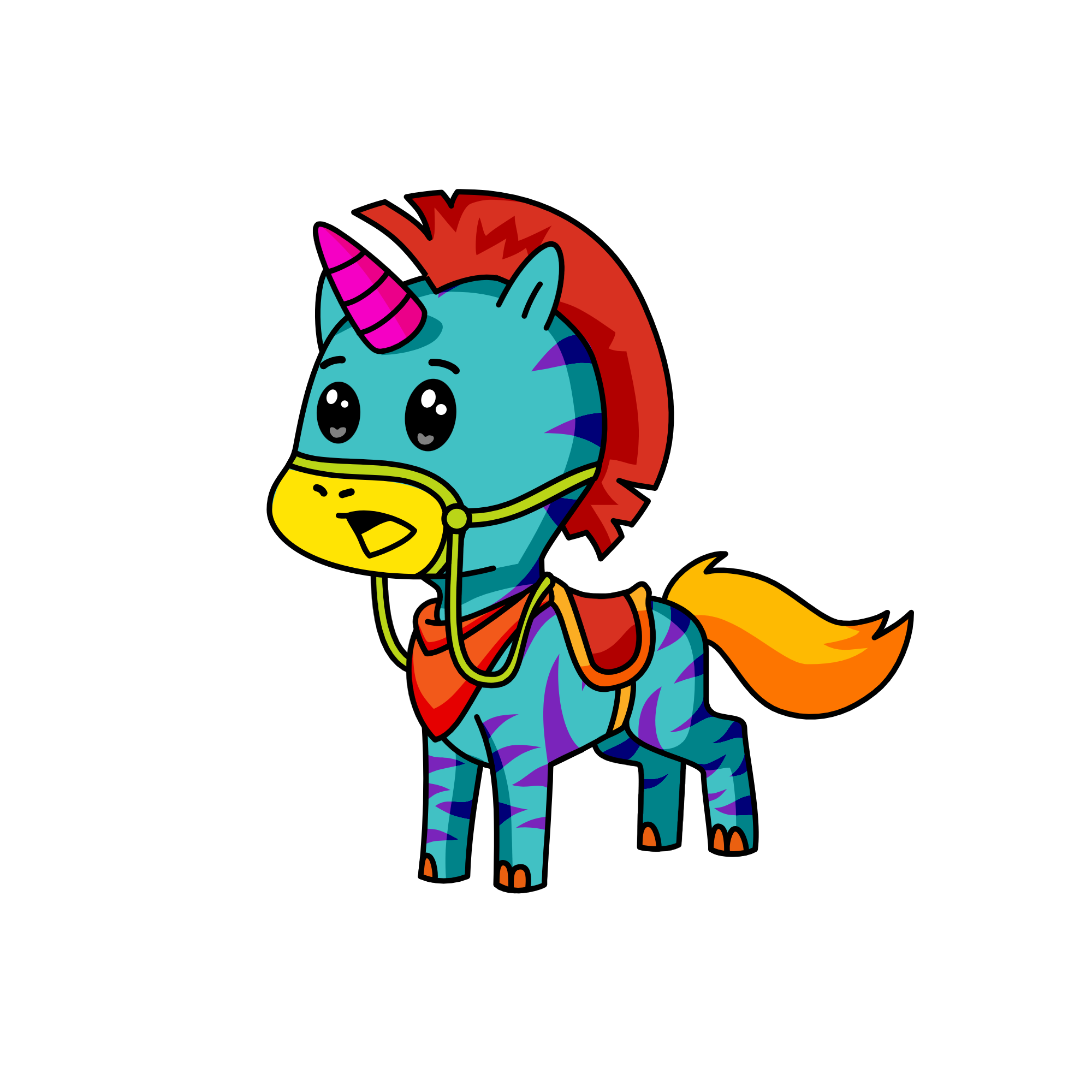 Tucky, the unicorn