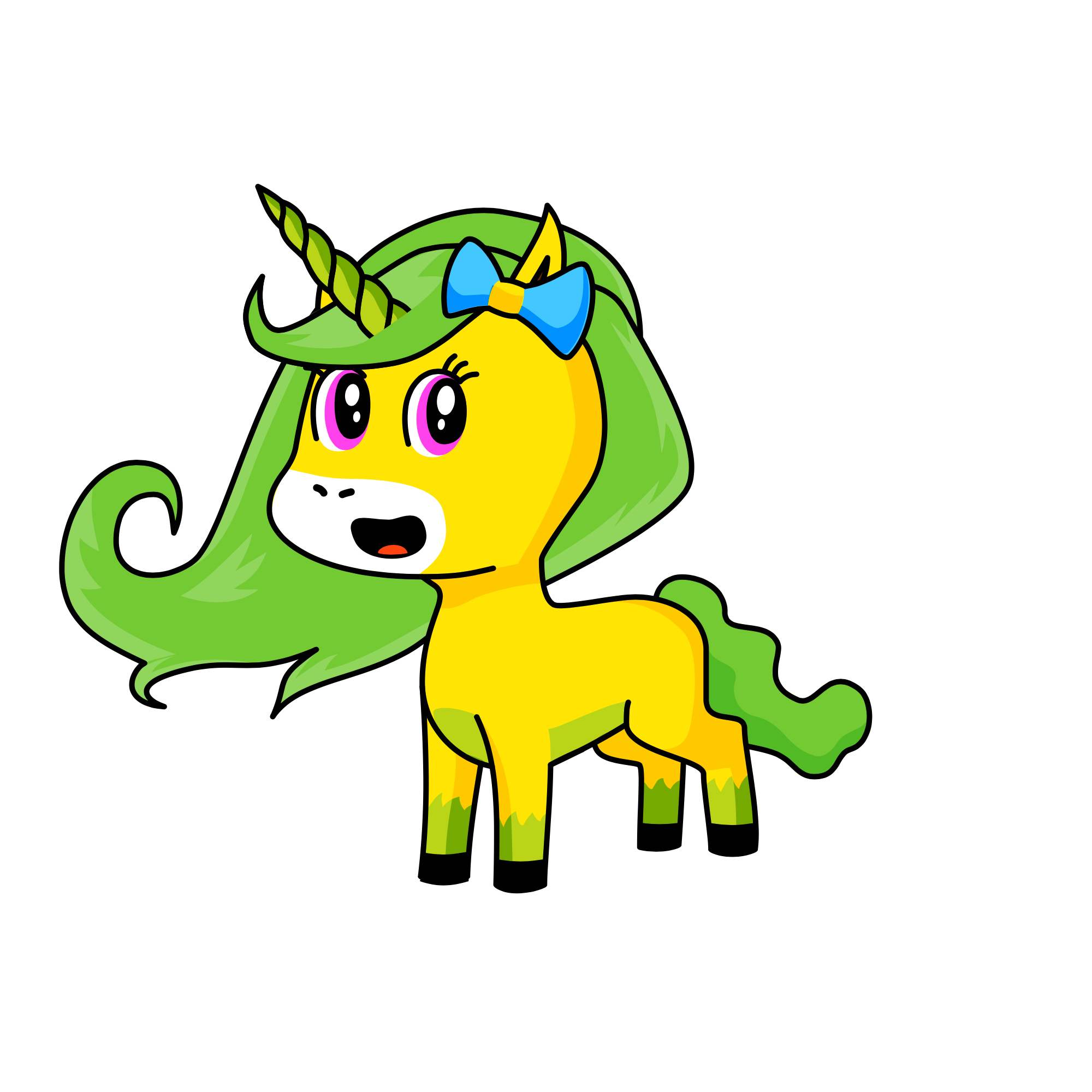 corn, the unicorn