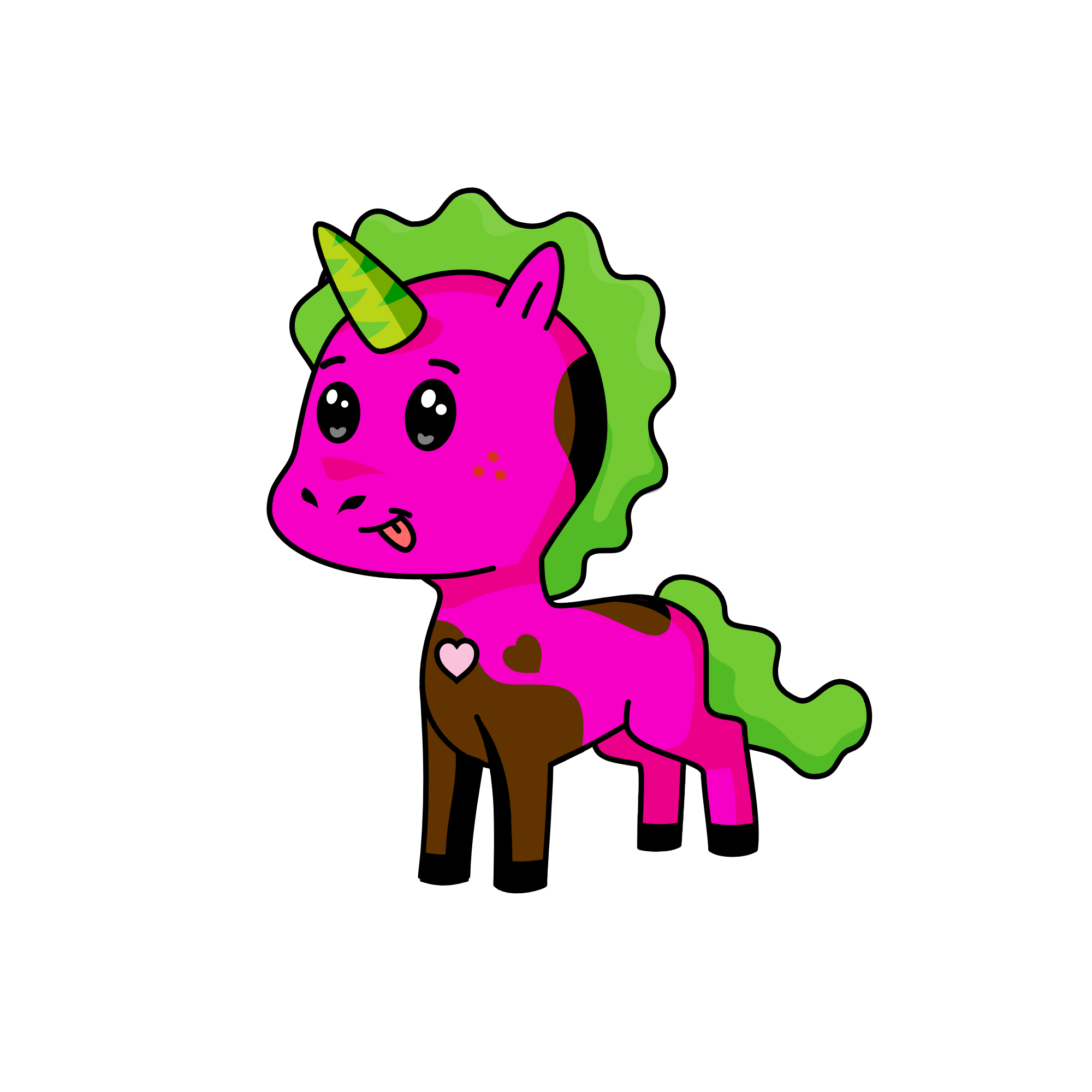 Silly, the unicorn