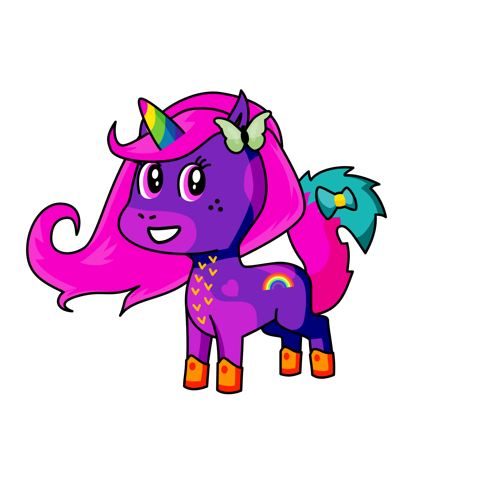 Unikini, the unicorn