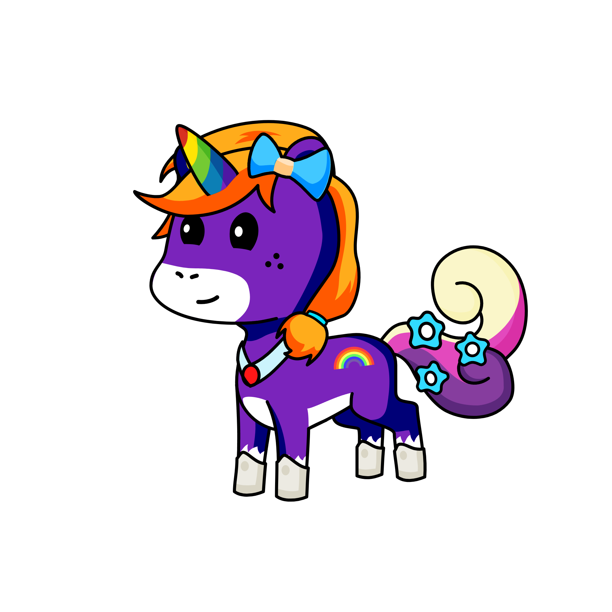 Magic, the unicorn