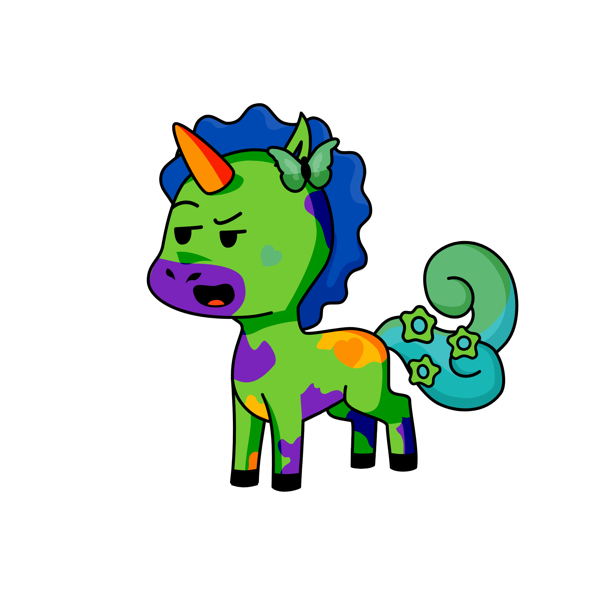Scott, the unicorn
