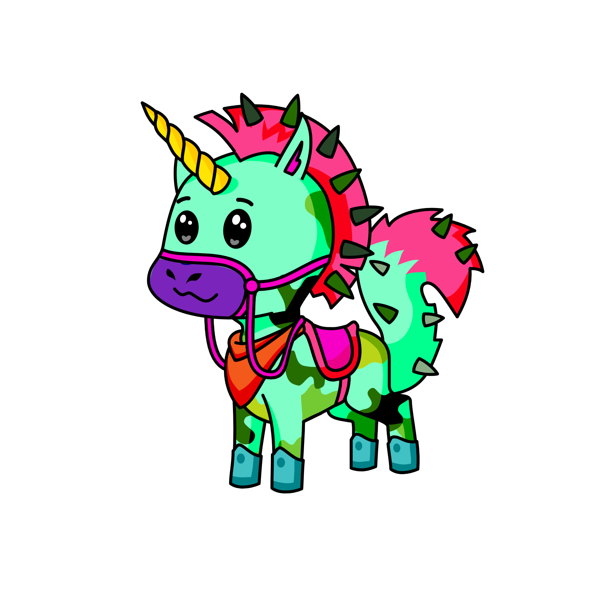 Elenaki, the unicorn