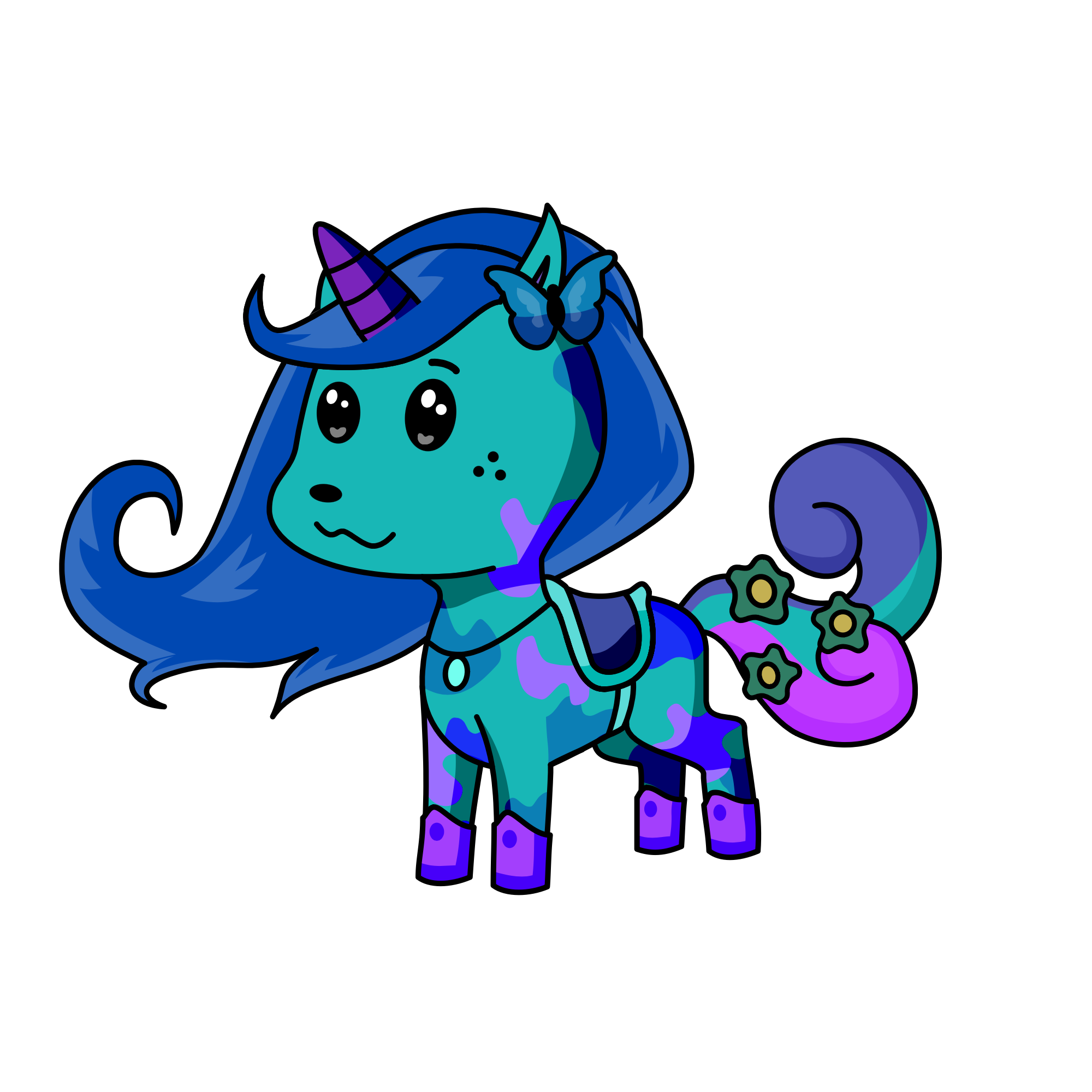 Unibelle, the unicorn