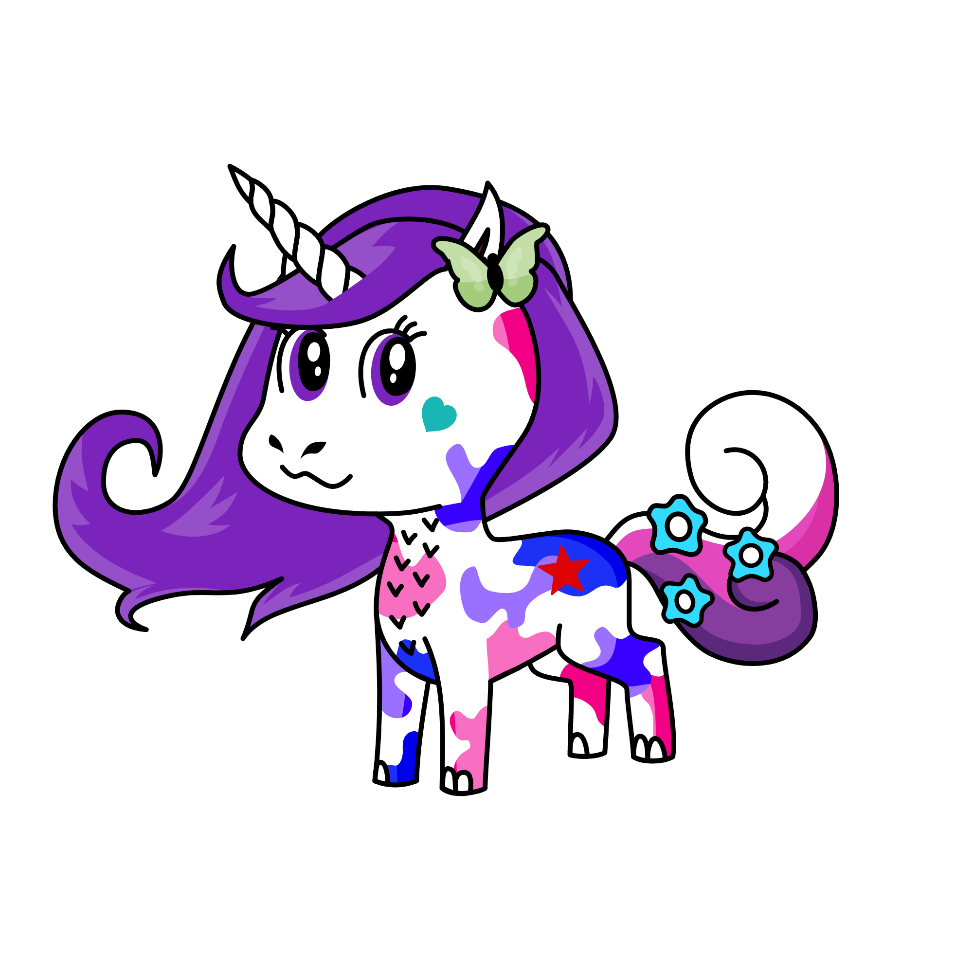 spring, the unicorn