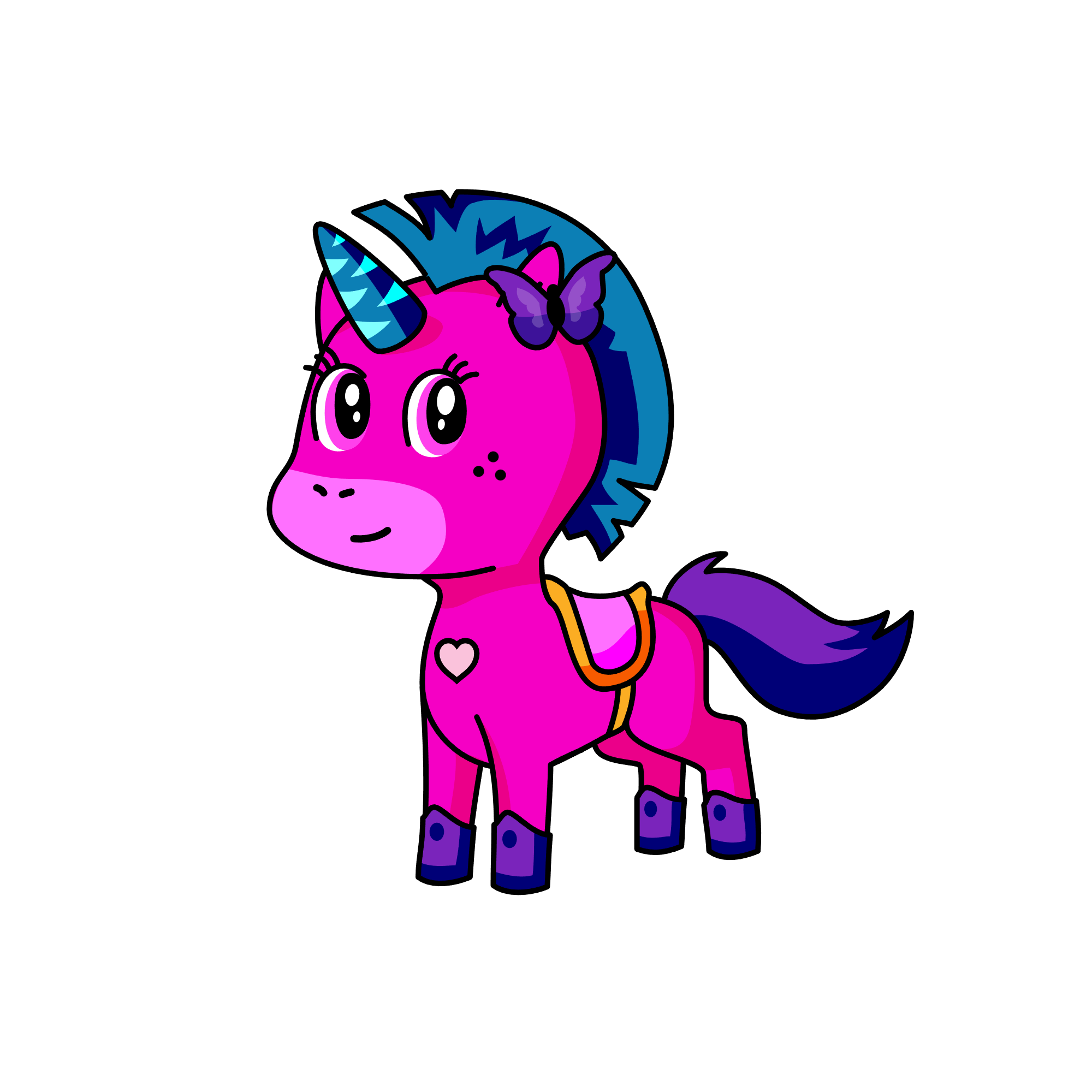 Flower, the unicorn