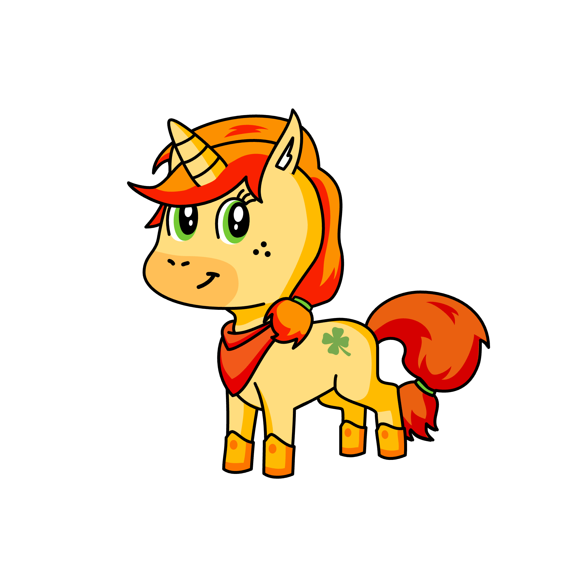 Applejack, the unicorn