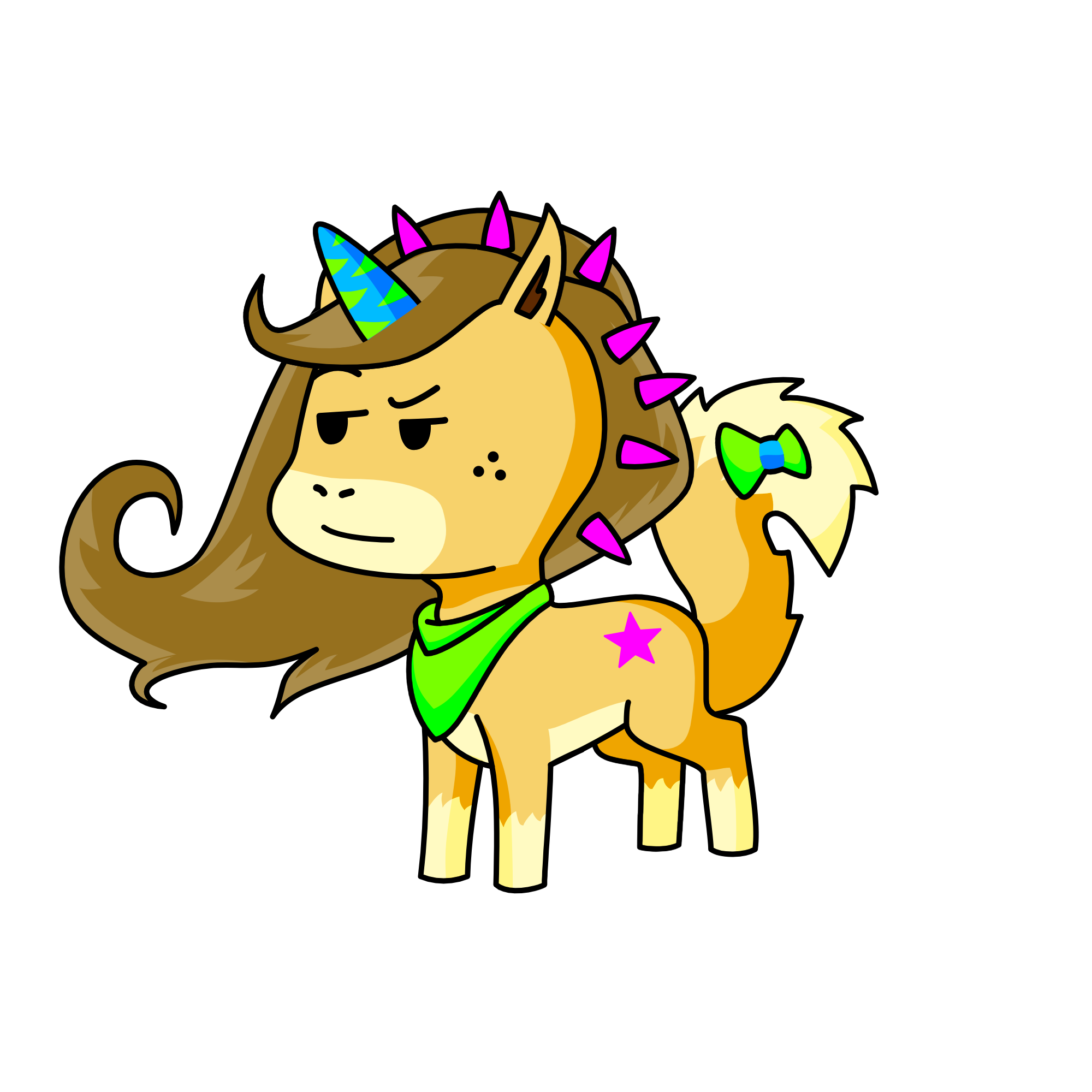salsa, the unicorn