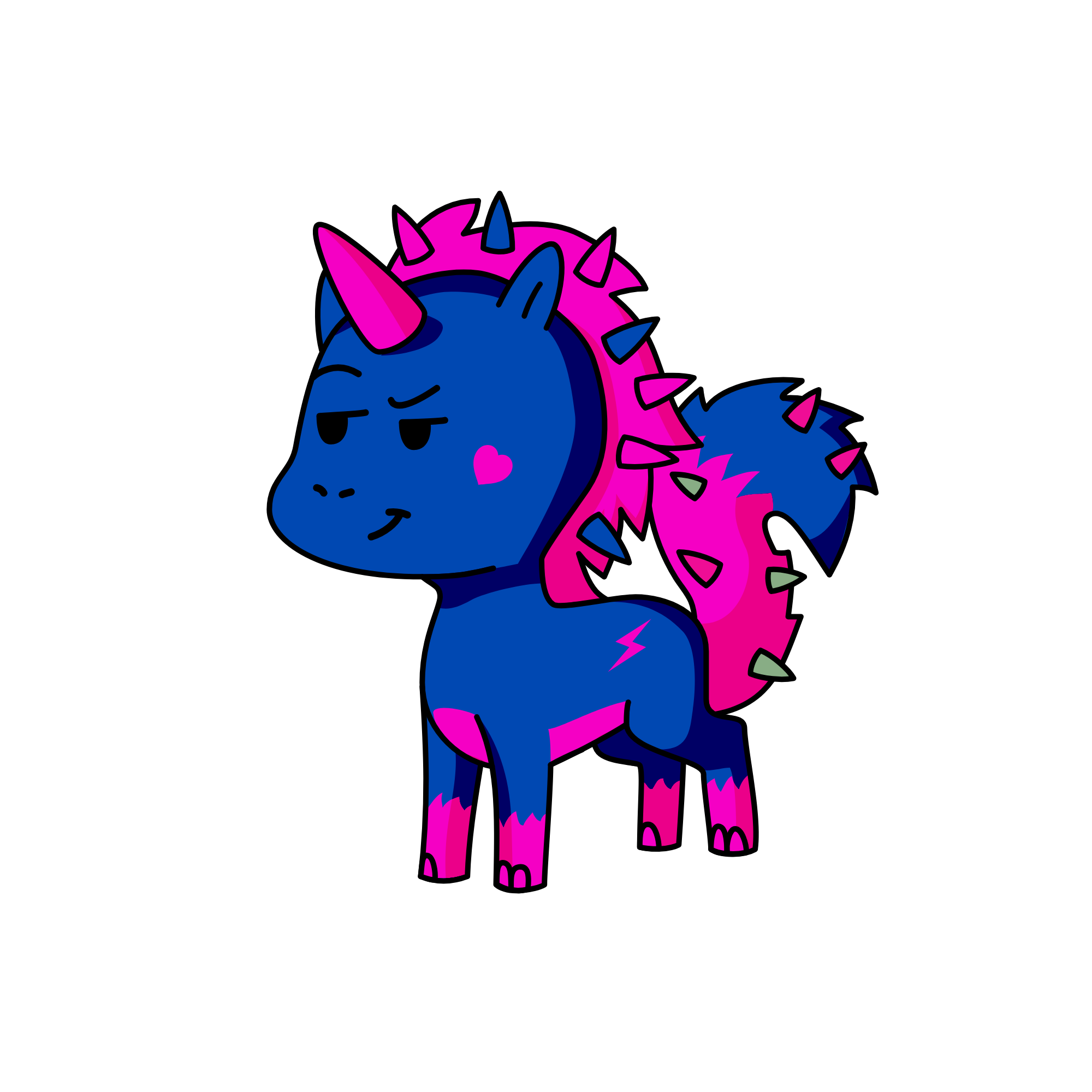 Cough Cough, the unicorn