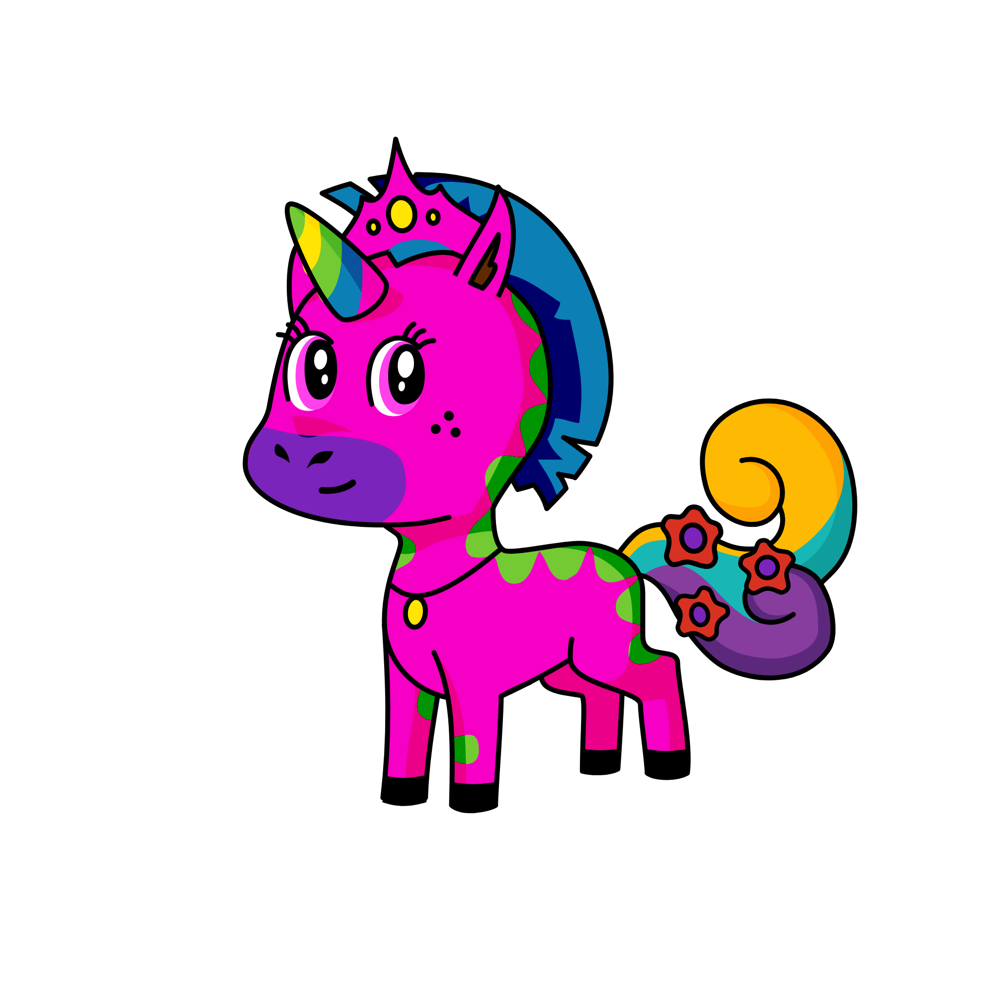 Night Unicorn, the unicorn