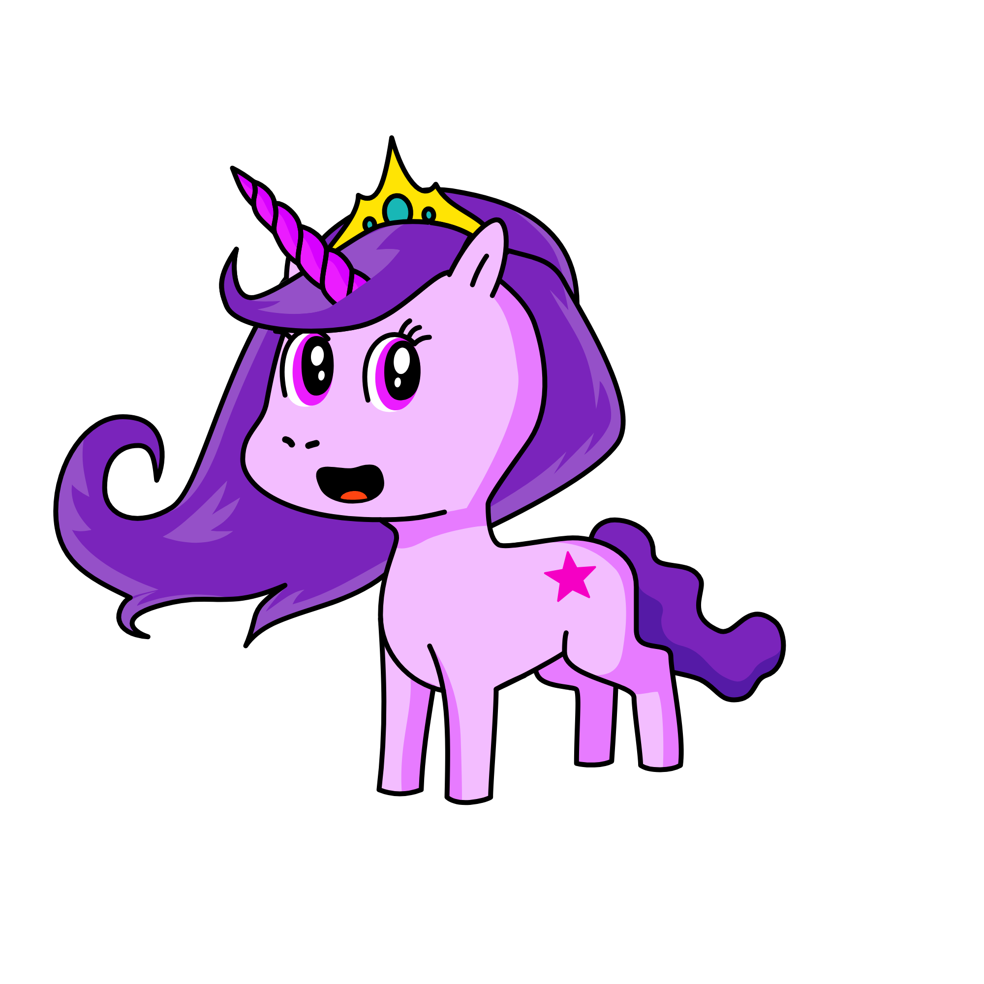 Twilight Sparkle, the unicorn