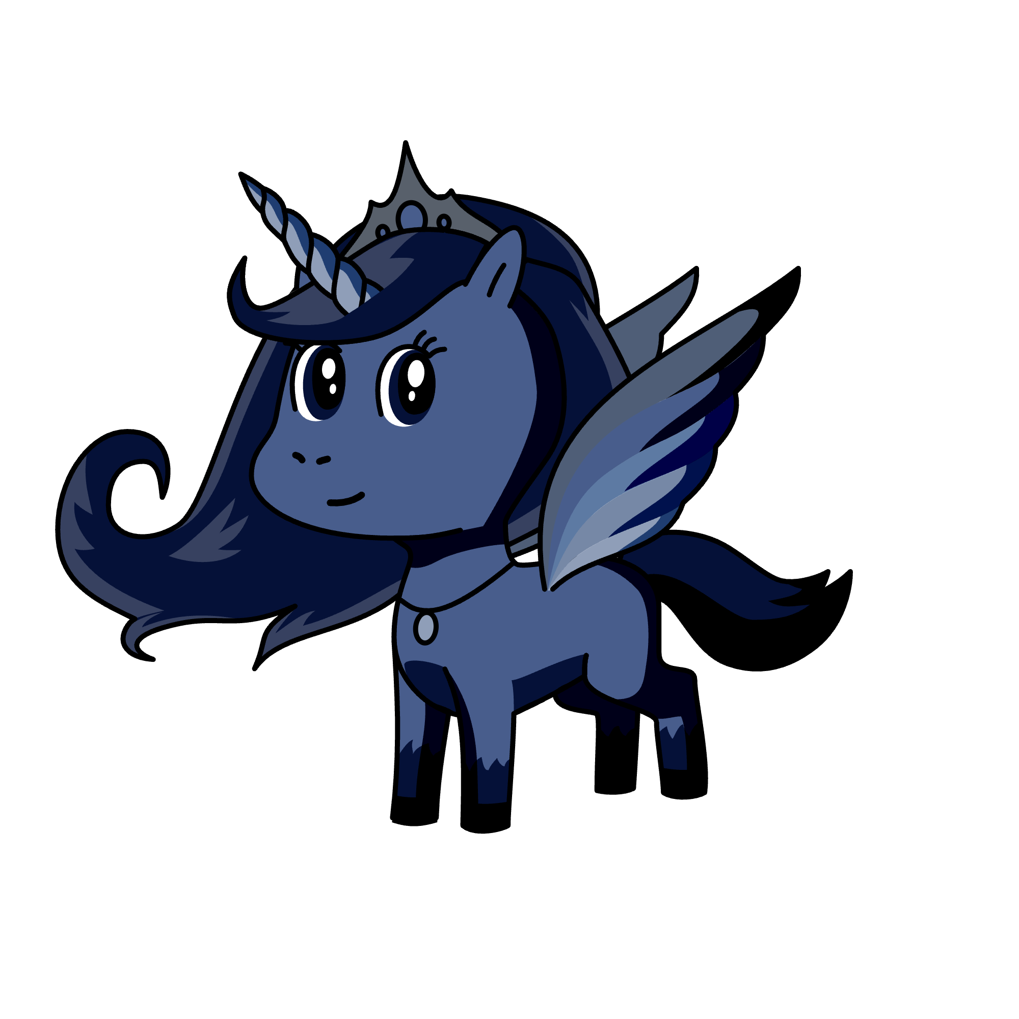 Midnight, the unicorn