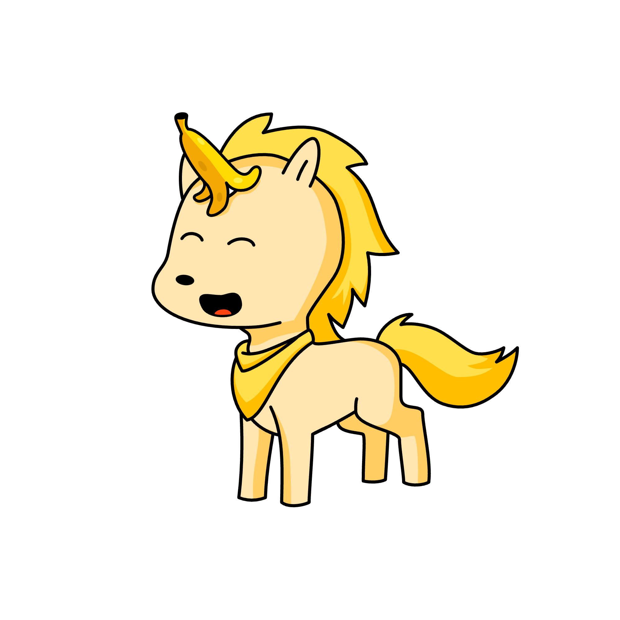 Bananna, the unicorn