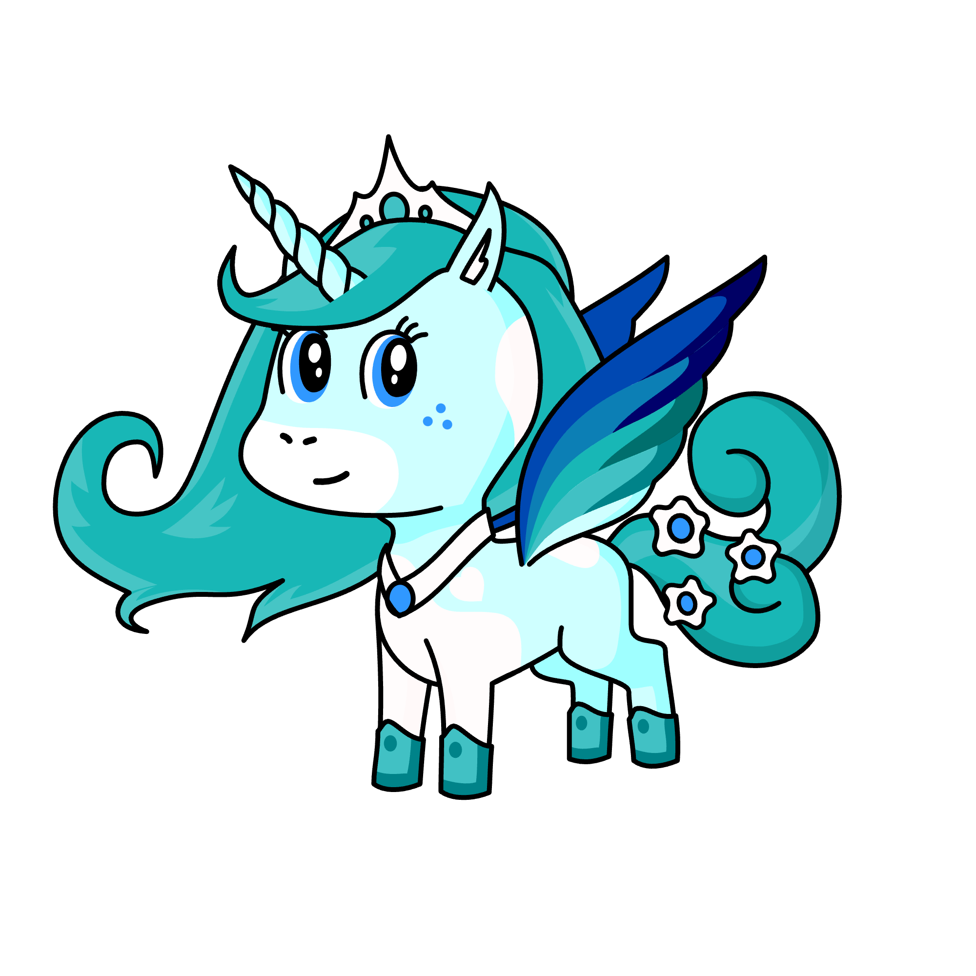 Skye, the unicorn