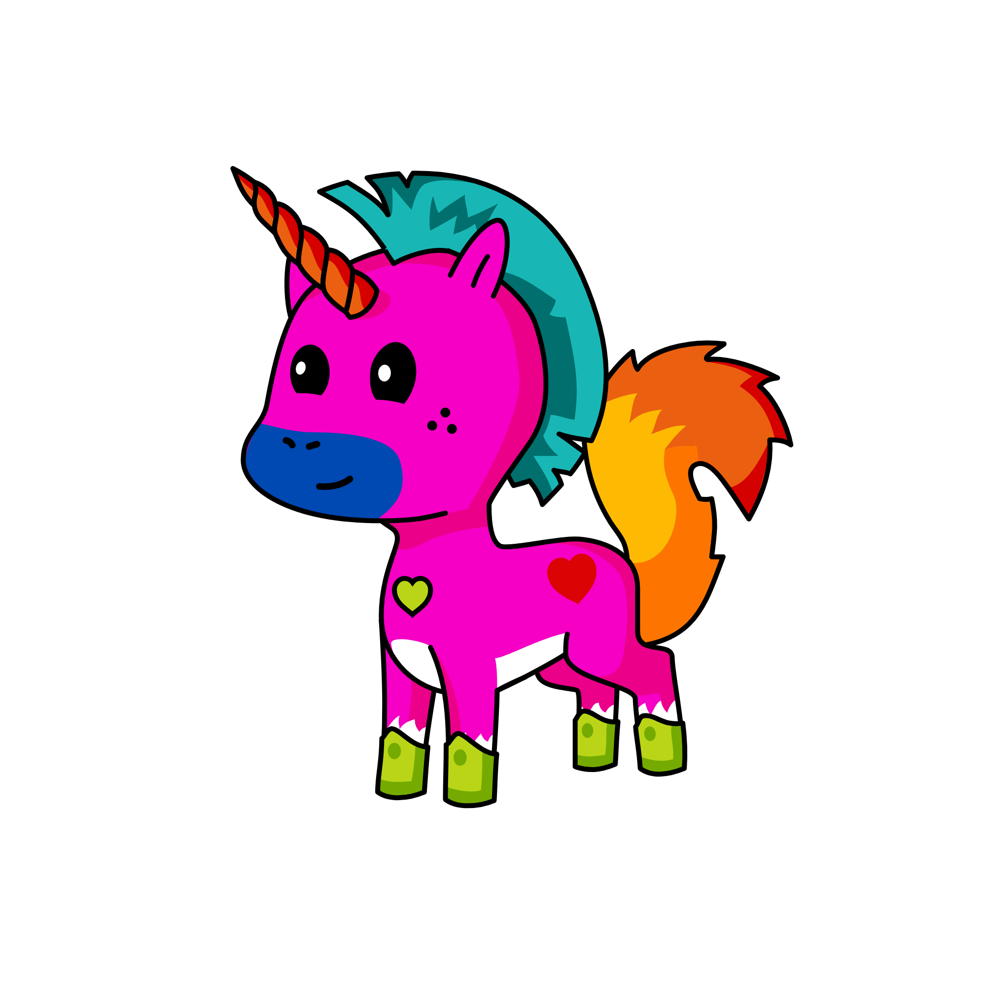 olive, the unicorn